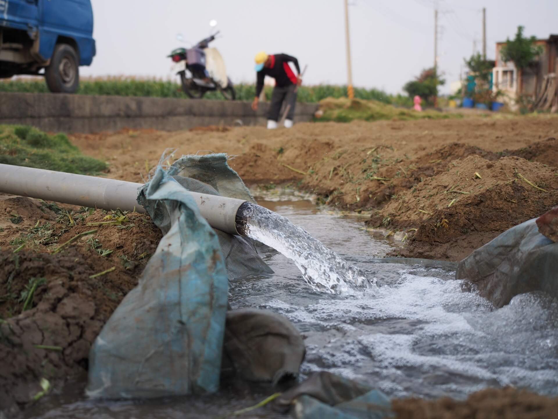 地下水灌溉農田