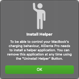 安裝 helper 應用程式