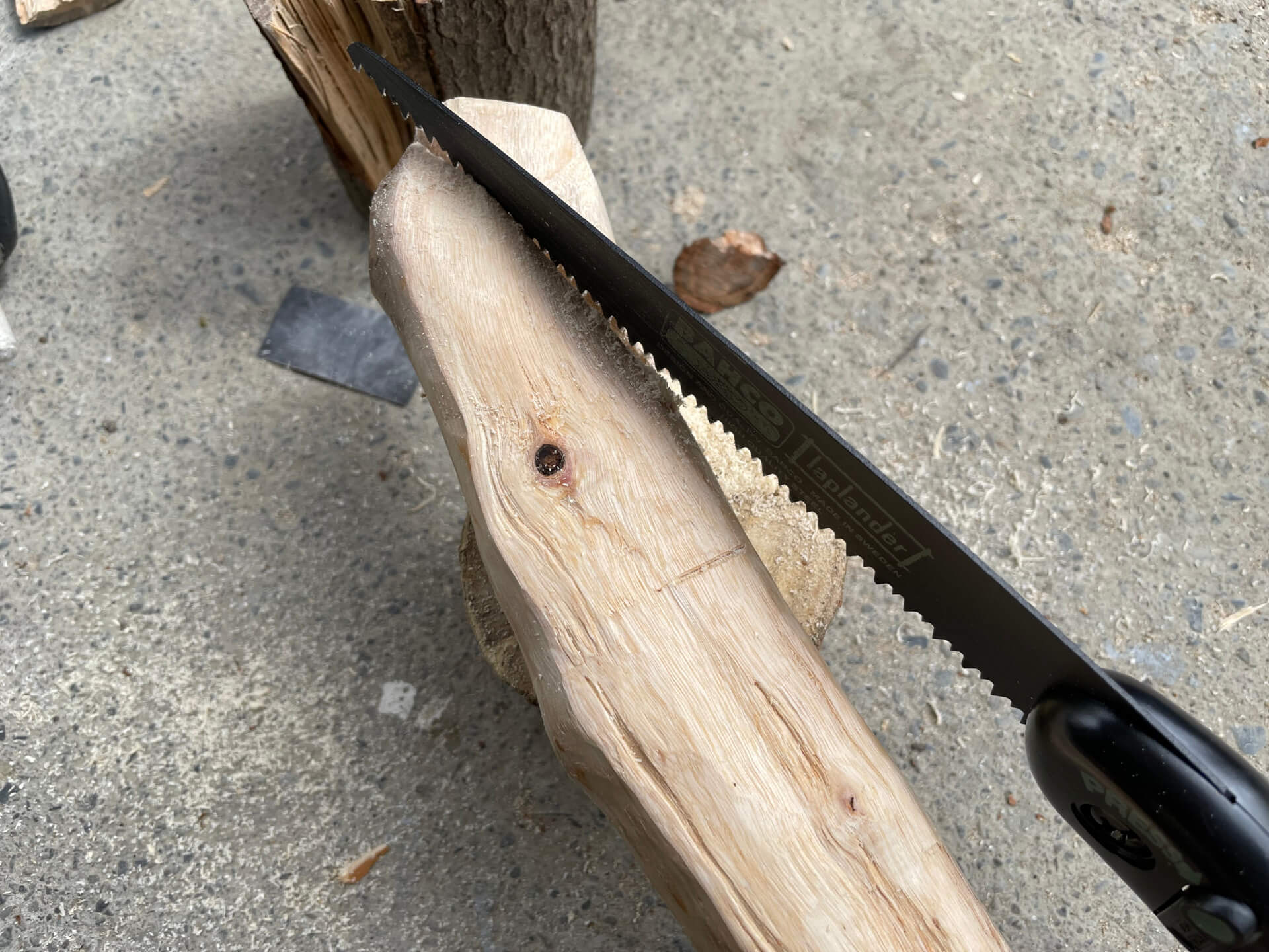 鋸除沒用的部分