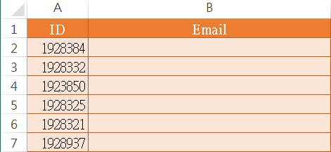VBA 以學號產生 Email