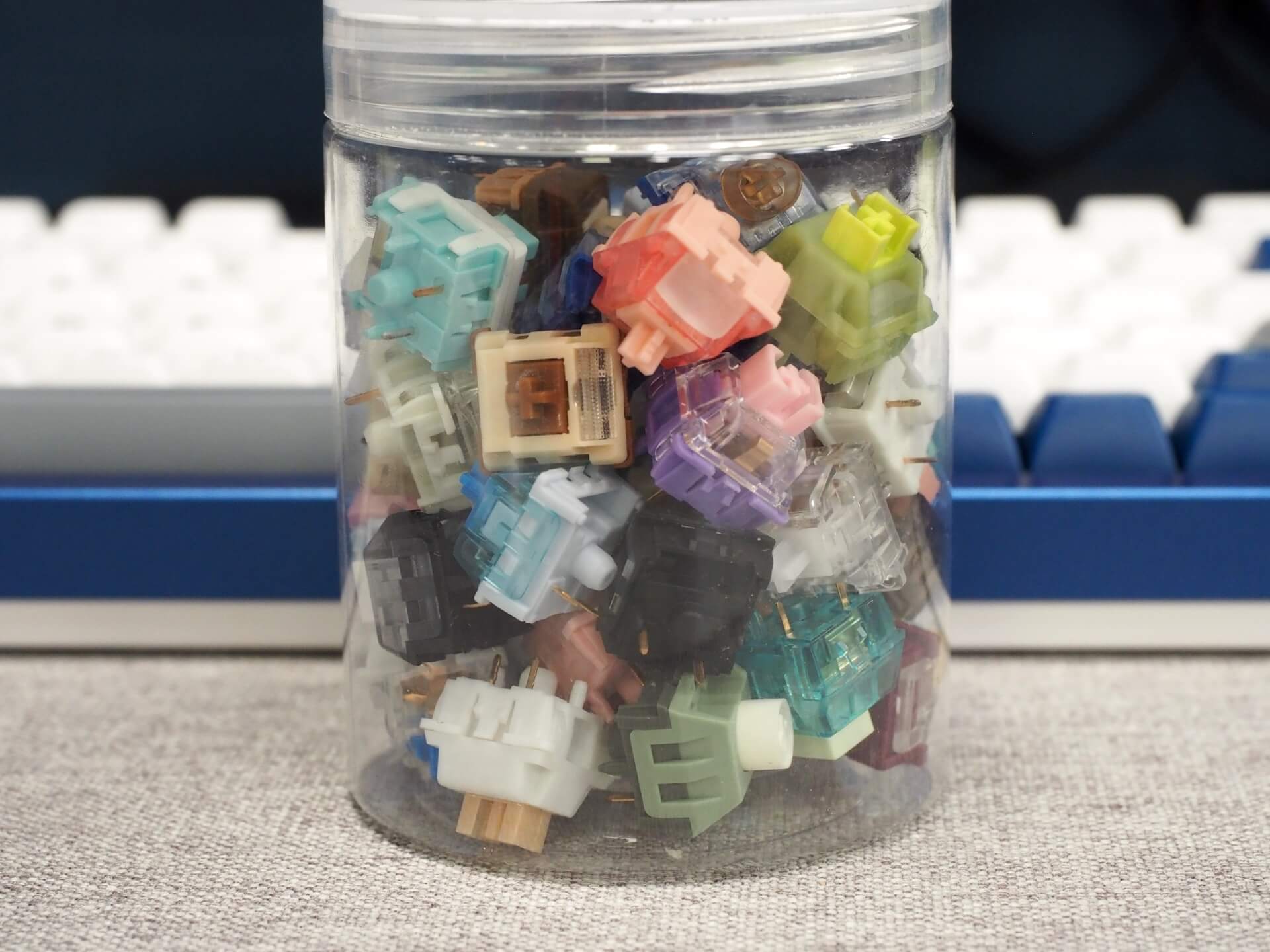 凱華 Kailh 機械式鍵盤軸體全家福