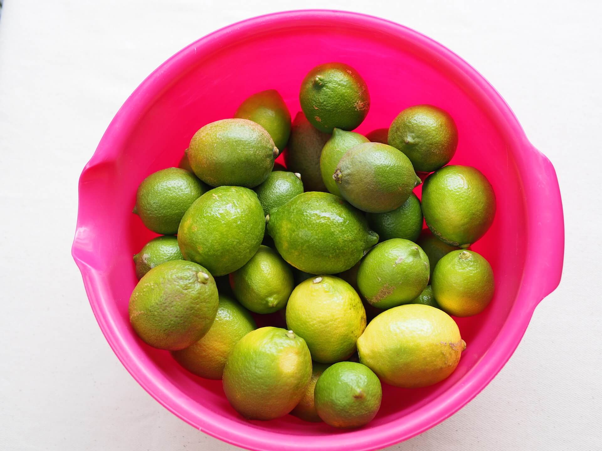 3 公斤的檸檬（約等於 25 至 28 顆中型檸檬）