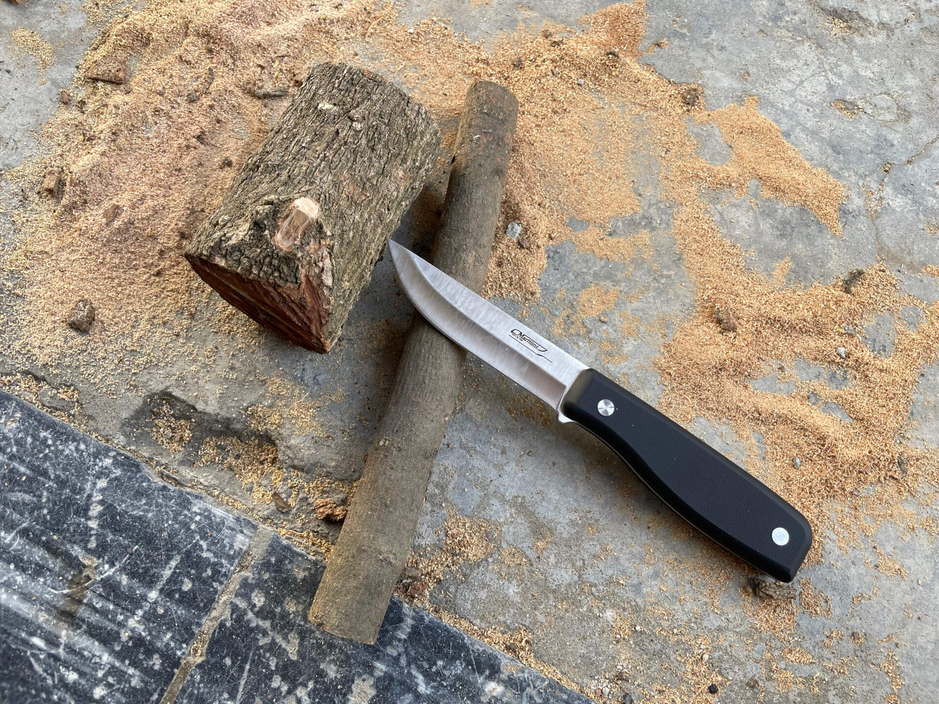 龍眼木與 Marttiini MFT G10 芬蘭北歐直刀