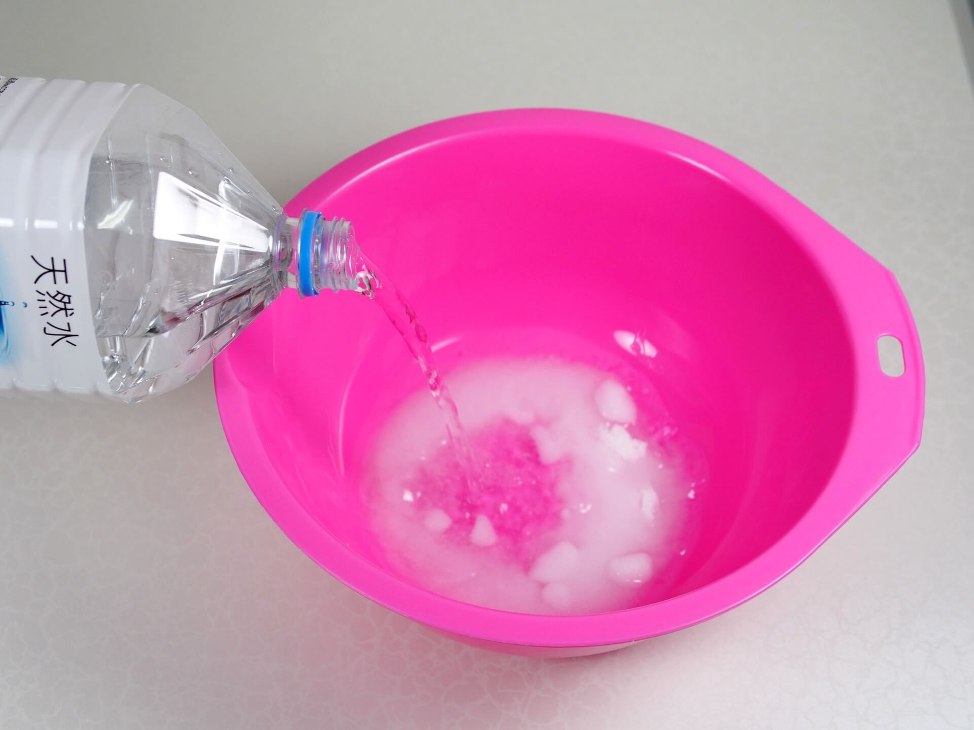 加入 1.5 公升的水