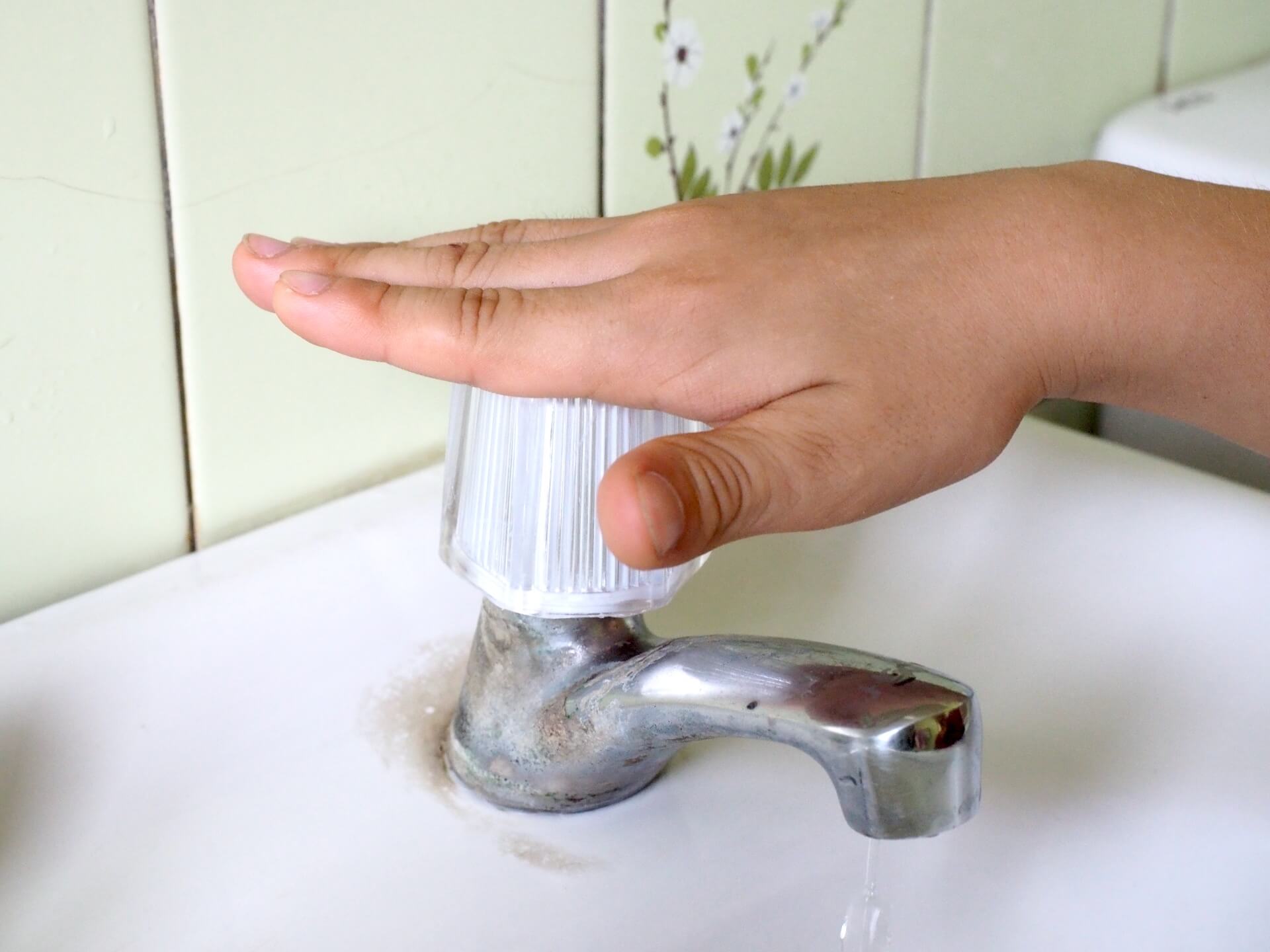 套上水龍頭把手