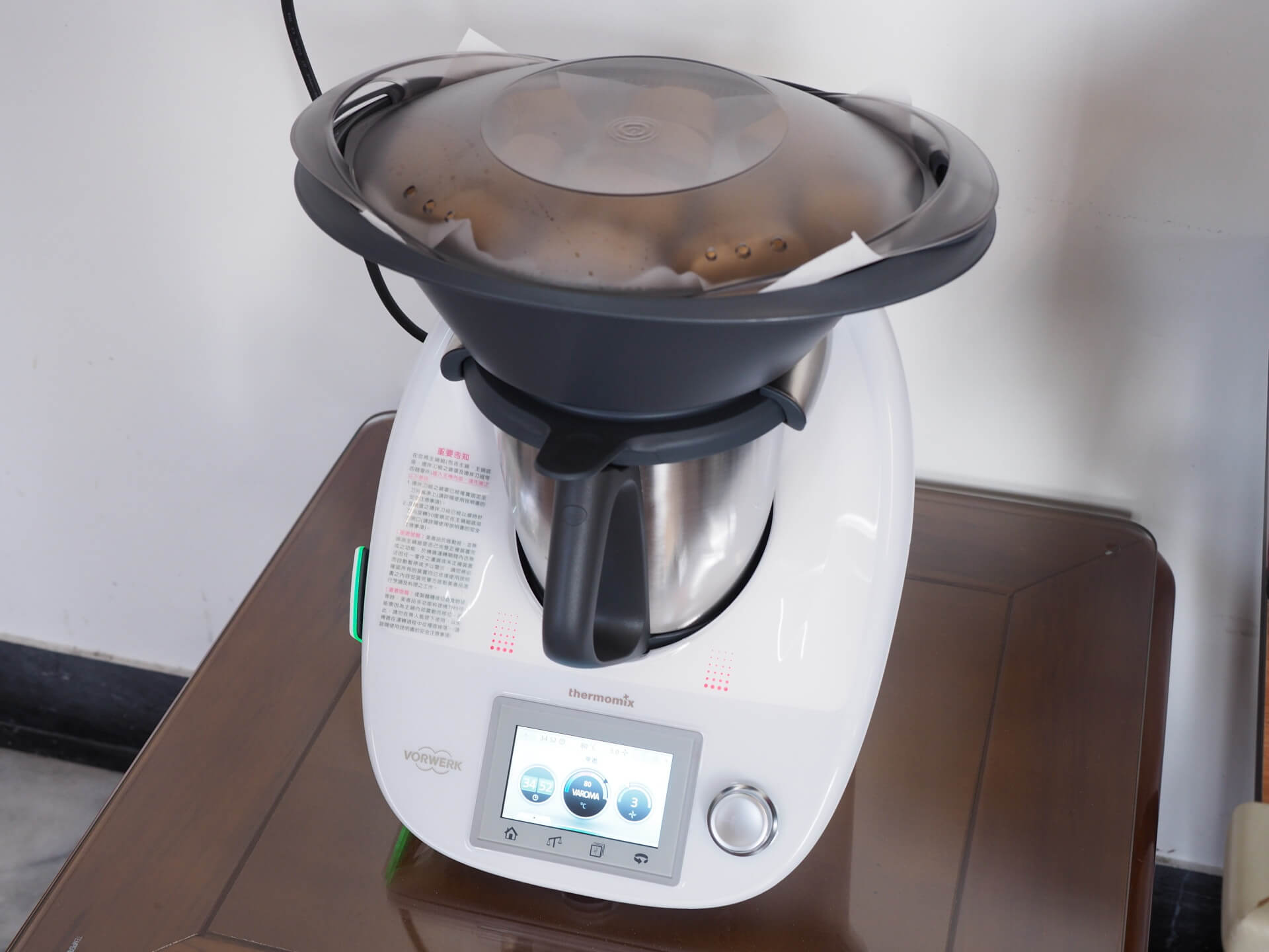 煮豆漿、蒸饅頭