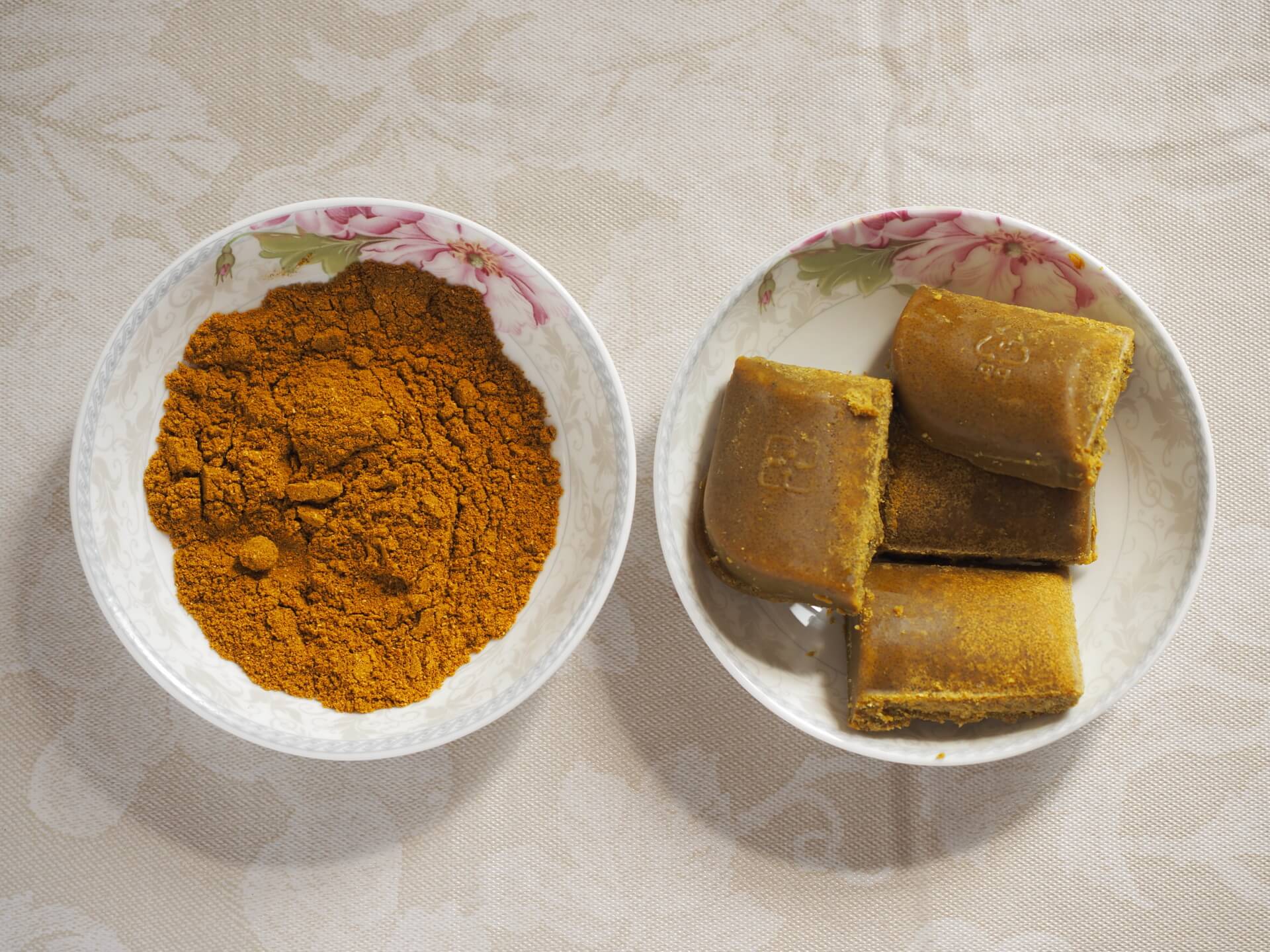 咖哩粉、咖哩塊
