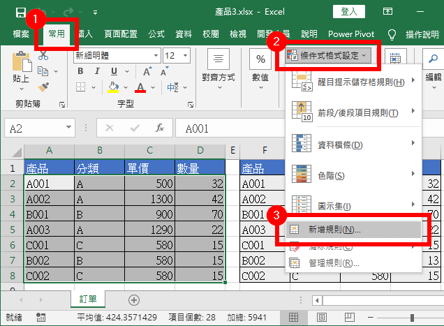新增規則