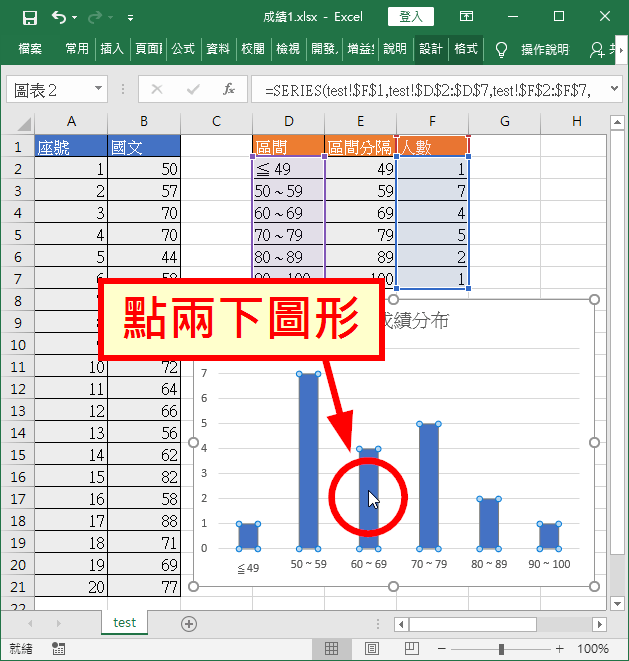 點兩下圖形