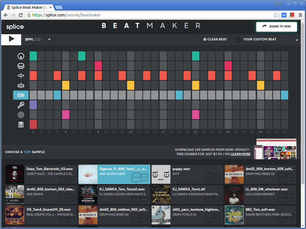 Splice Beat Maker