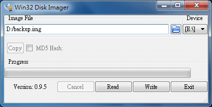 Win32 Disk Imager