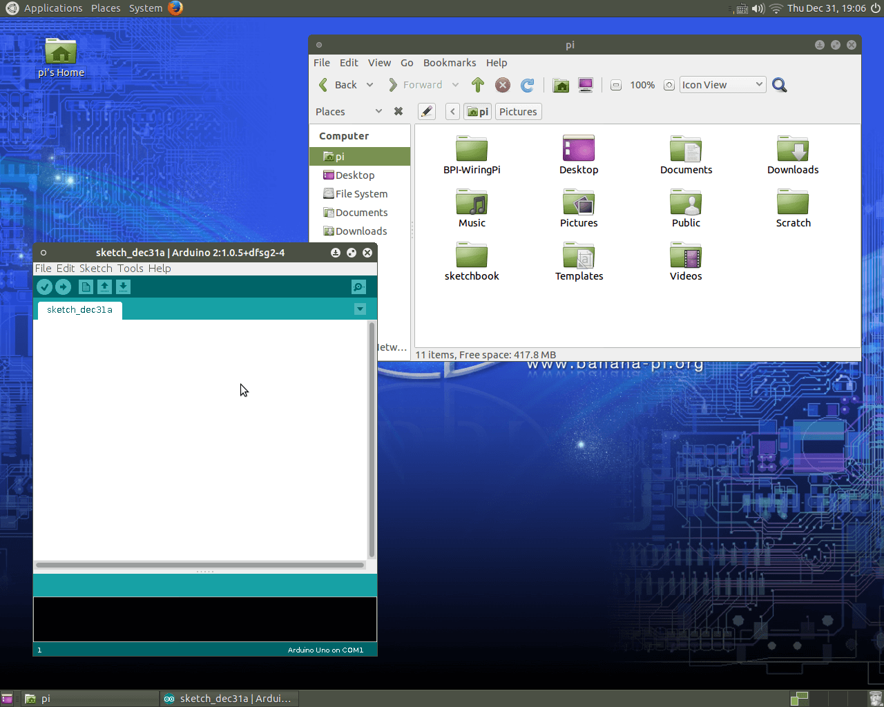 香蕉派 Banana Pi 安裝 Ubuntu Linux