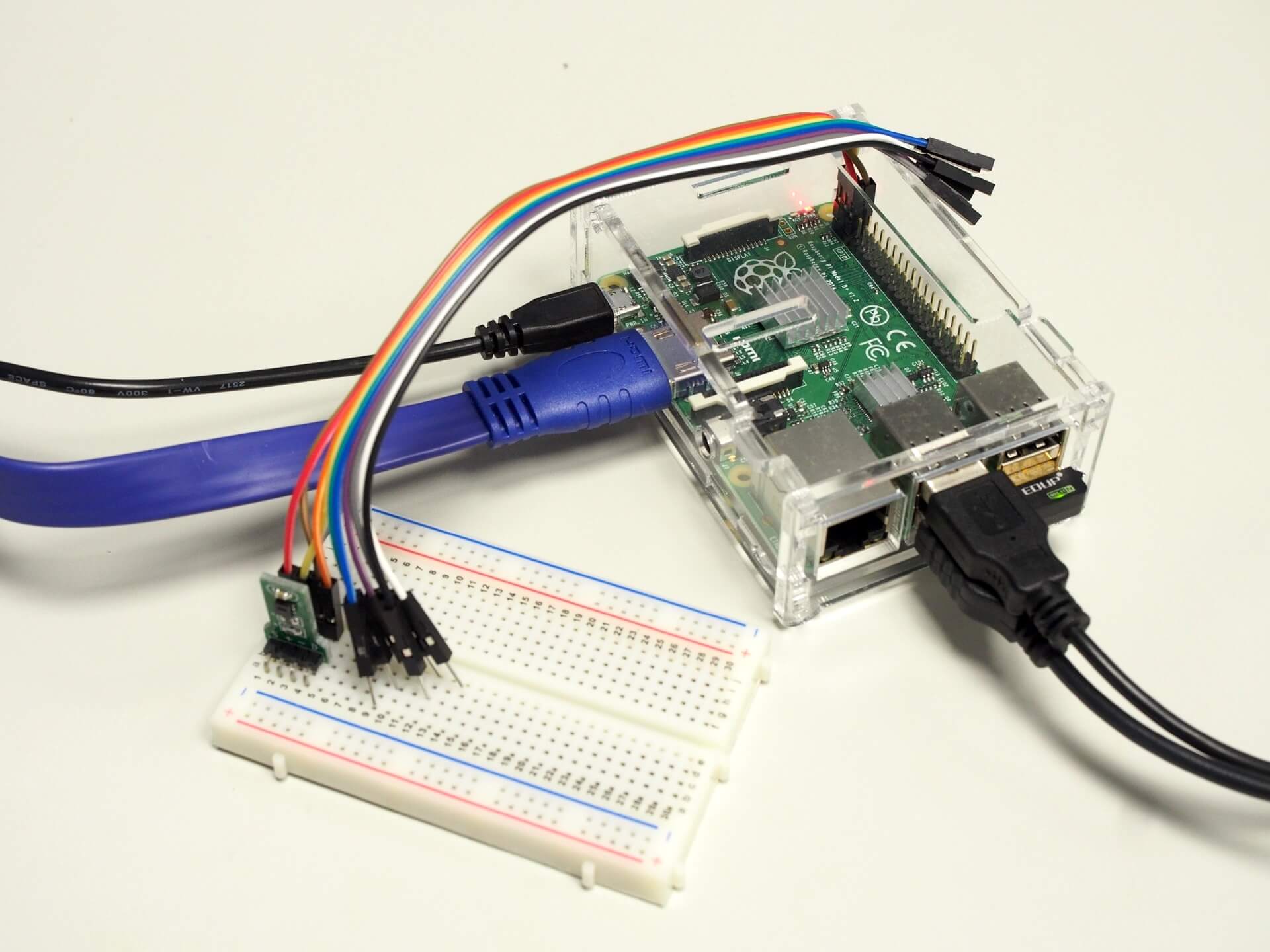 MEAS HTU21D 溫度與濕度感測器與樹莓派