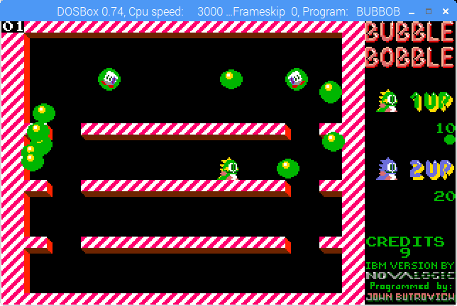 泡泡龍遊戲畫面