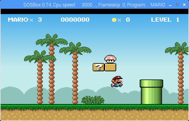 瑪莉歐遊戲畫面