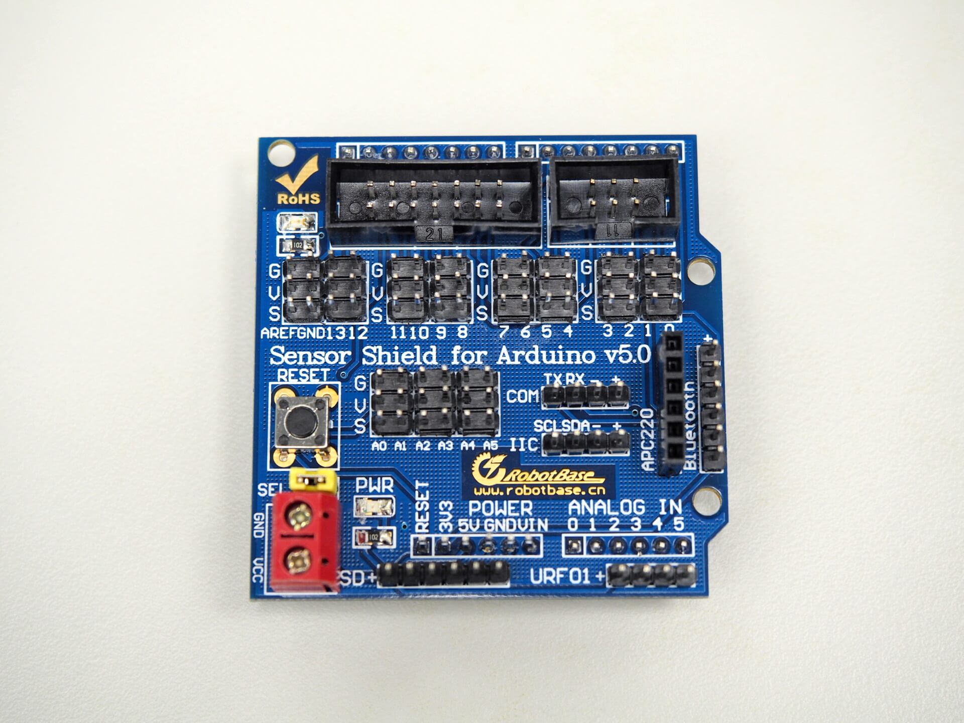 Sensor Shield for Arduino v5.0 擴展版