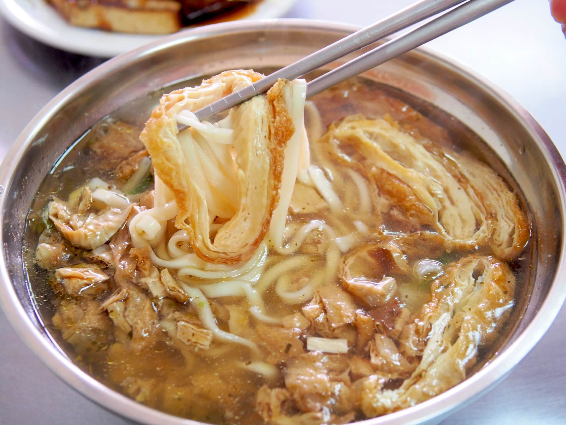 大的陽春麵（湯）