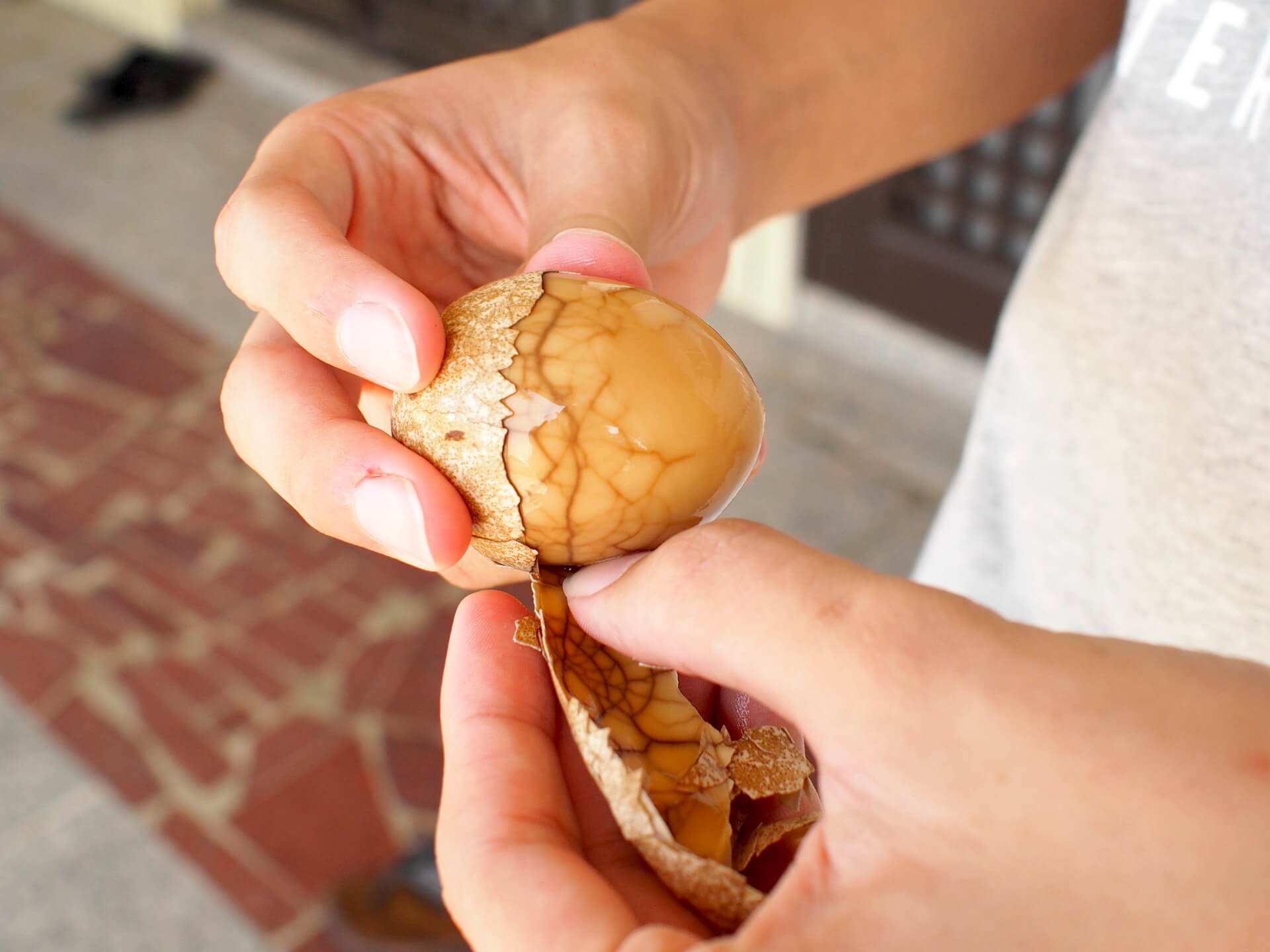 所長茶葉蛋（辣味）