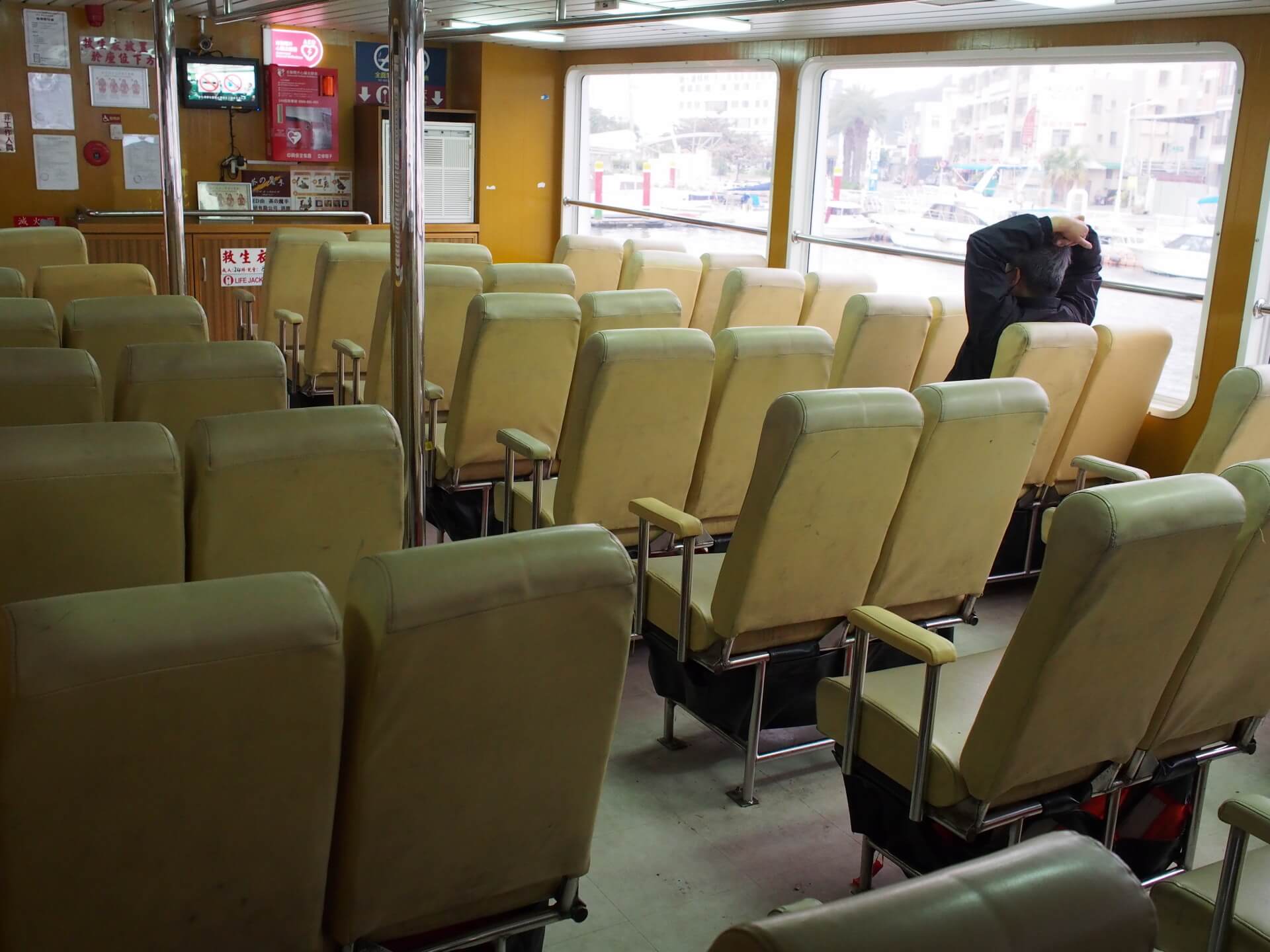 旗津-鼓山渡輪船艙