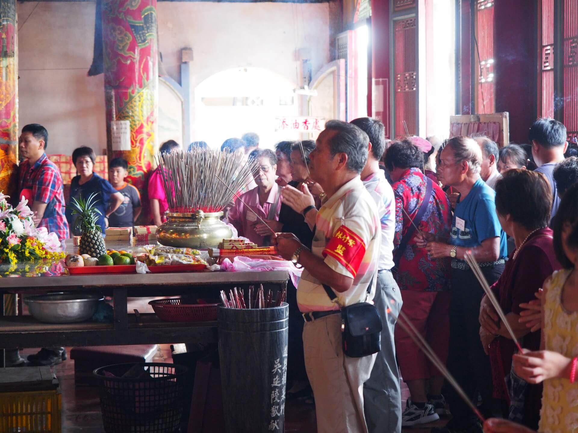 進香團參拜盛況