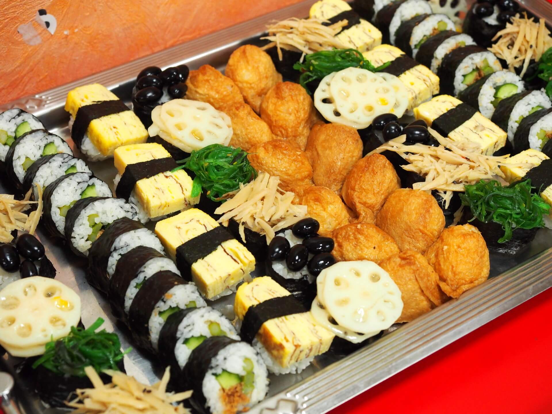 綜合軍艦壽司（全素）