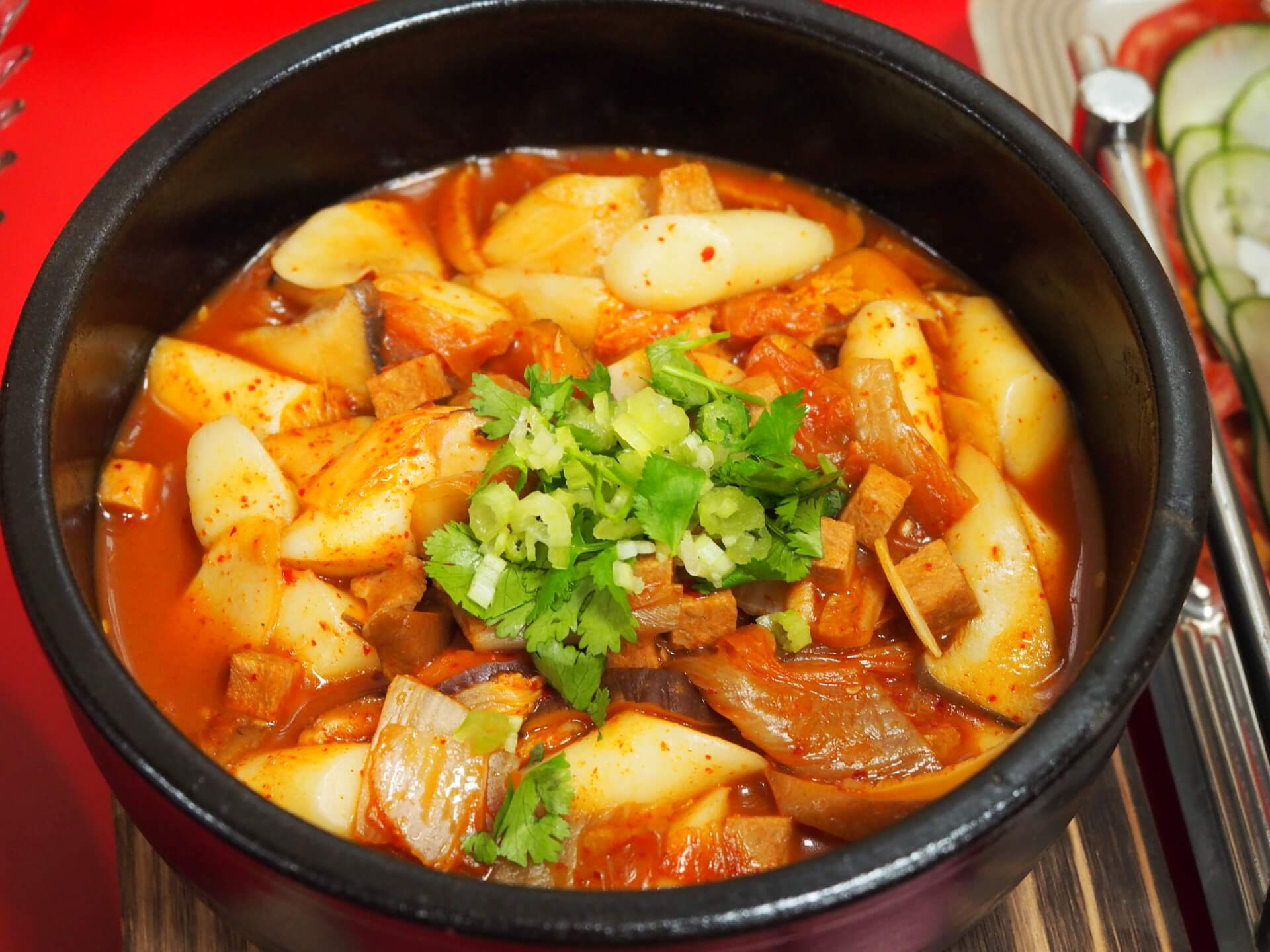 韓式辣炒年糕（全素）