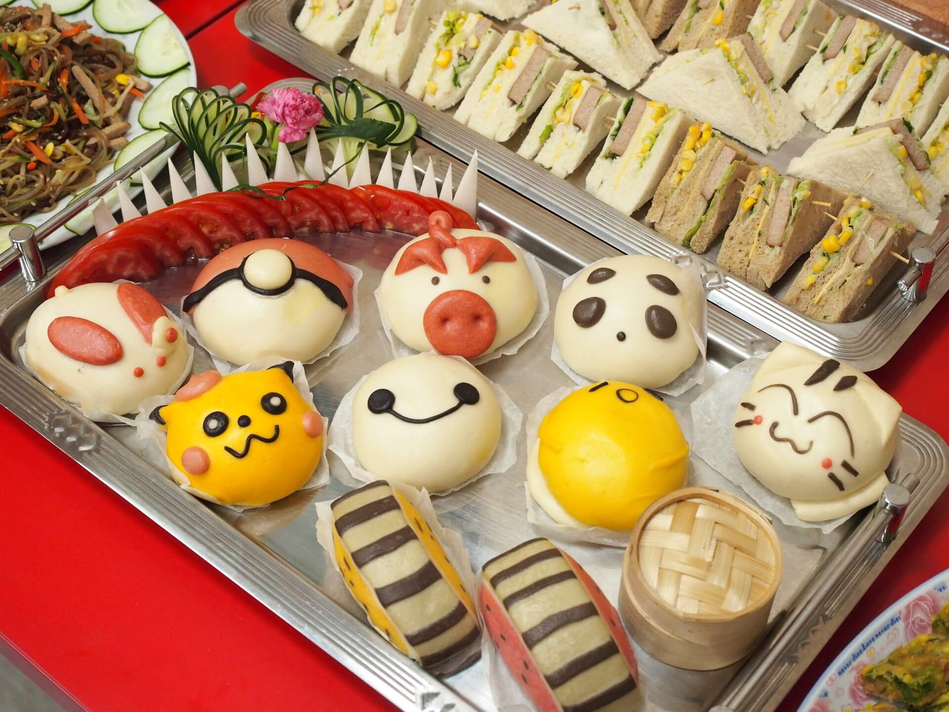 造型饅頭（蛋奶素）