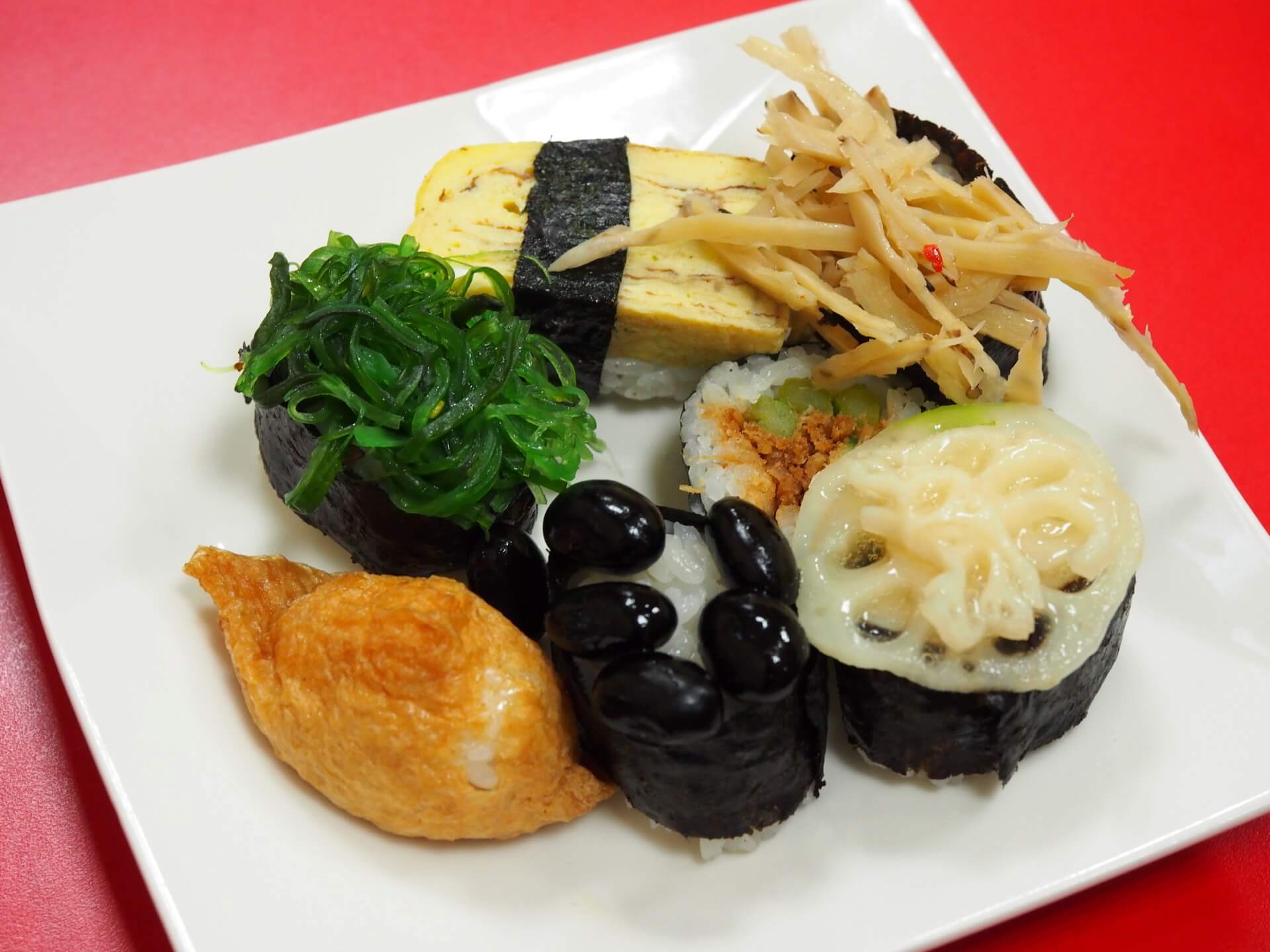 綜合軍艦壽司（全素）