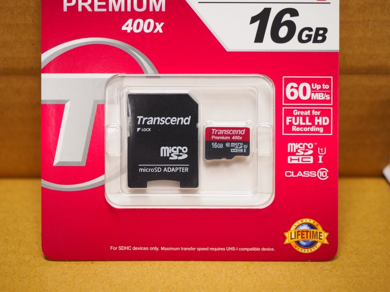 創見 MicroSD 記憶卡