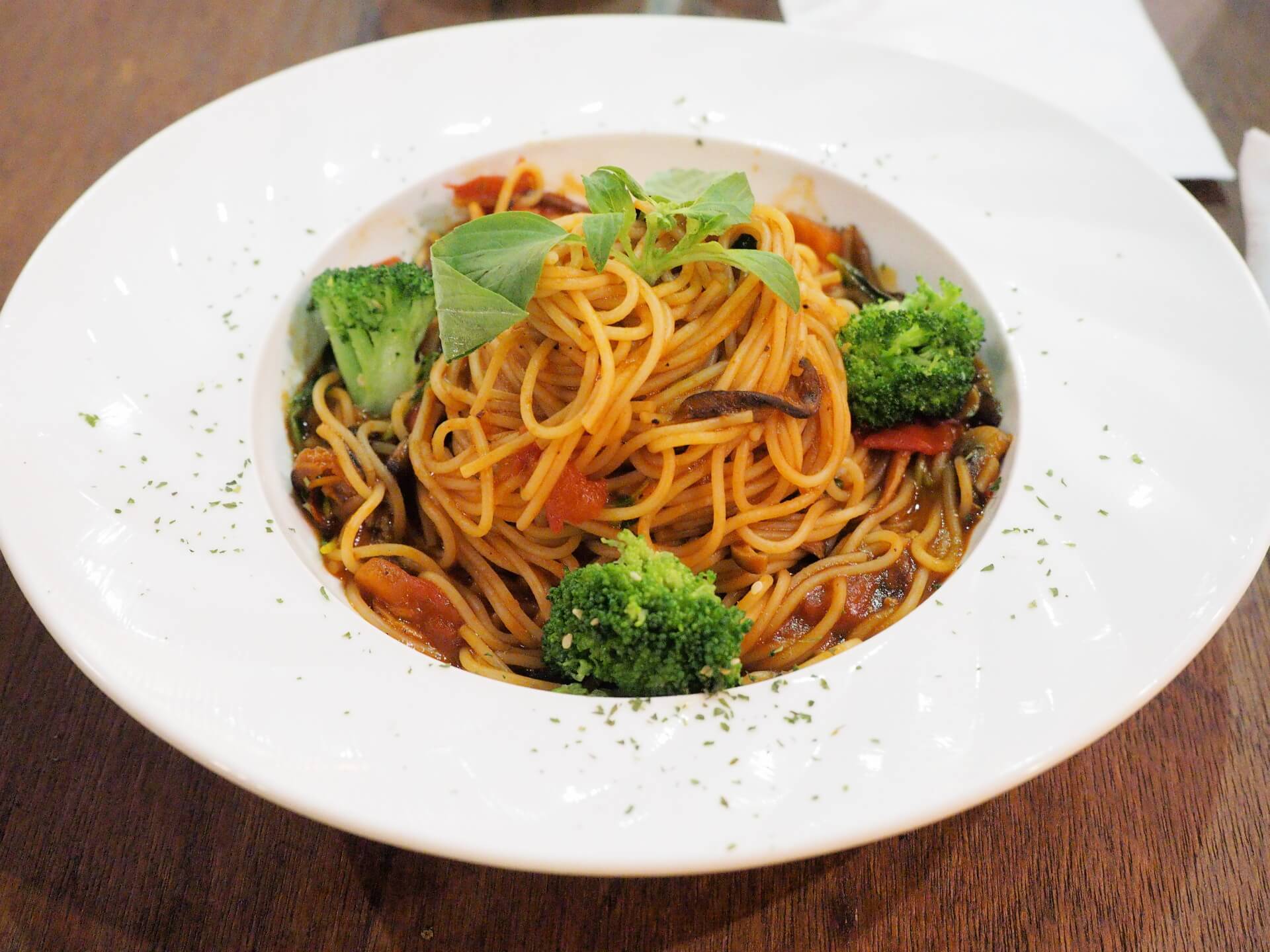 有機番茄義大利麵