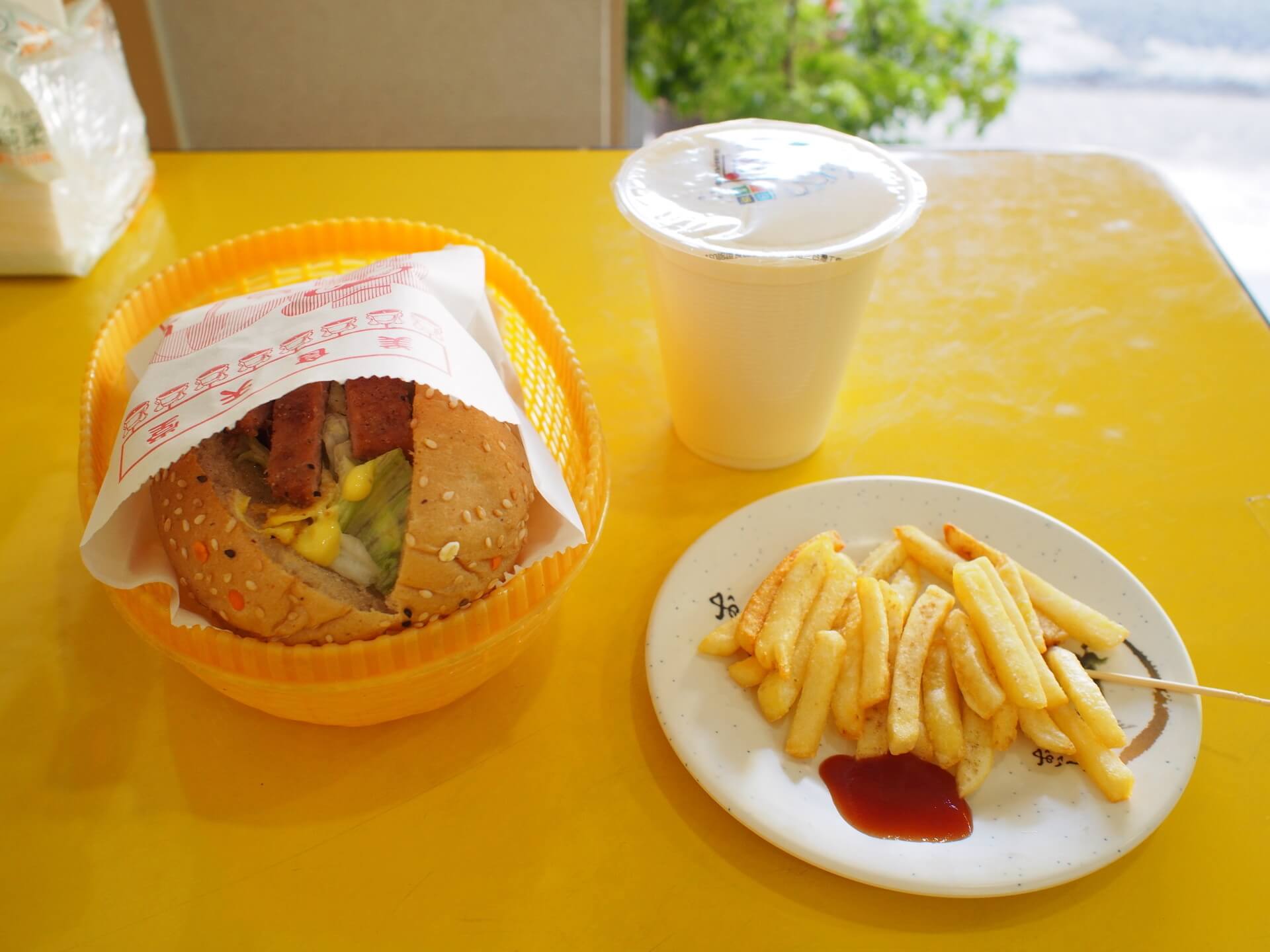 招牌布榖堡套餐