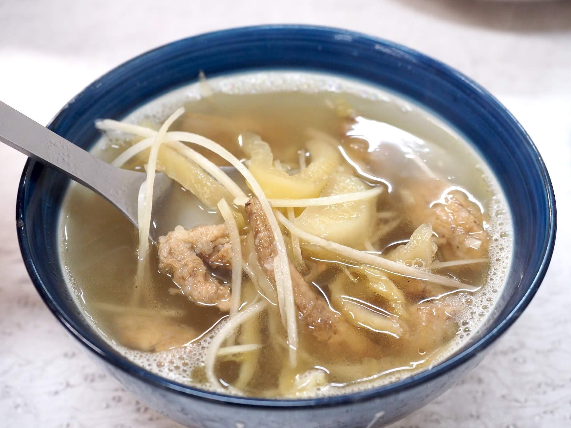 素食酸菜羊肉湯