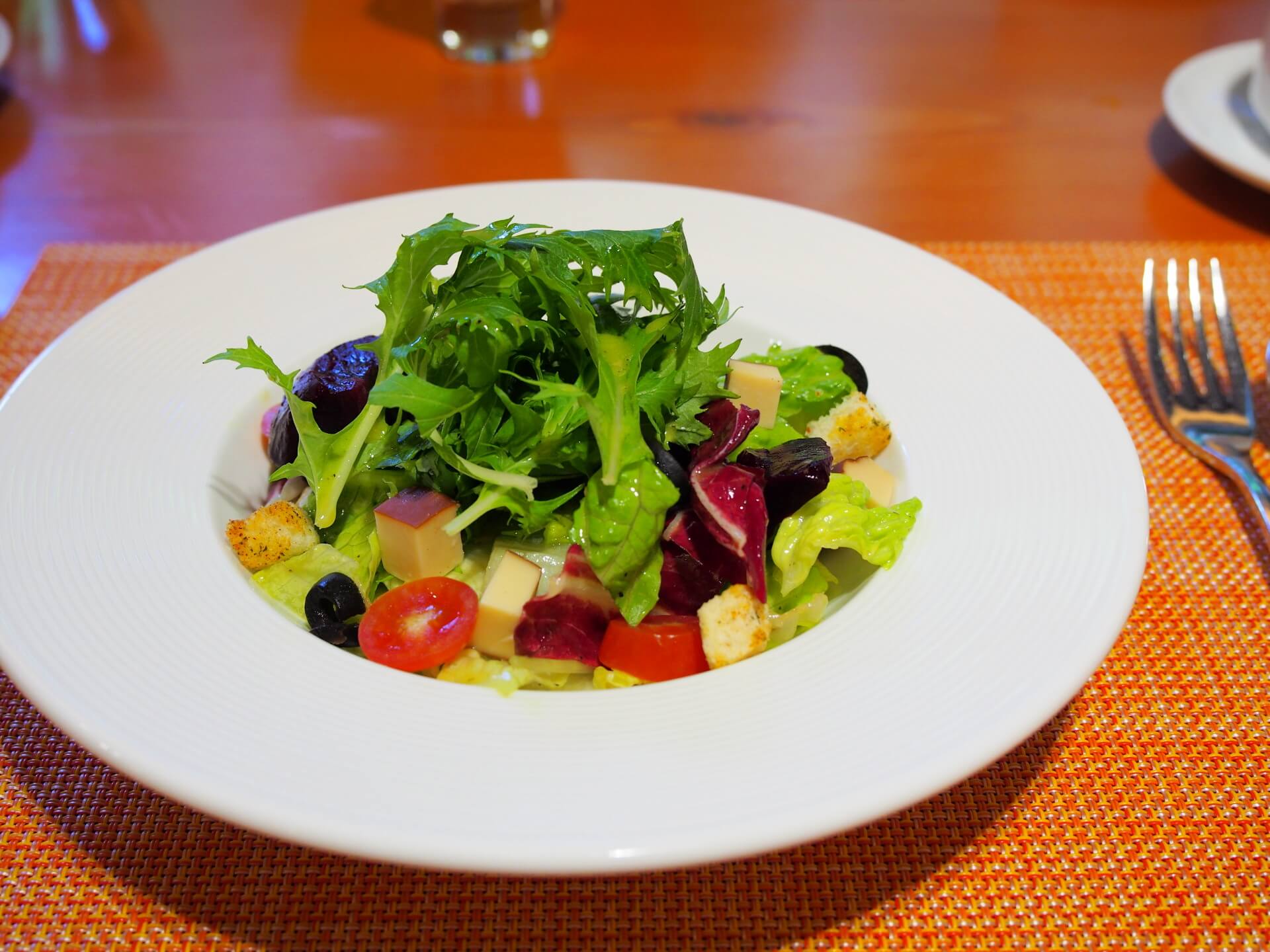 +B 套餐的西式沙拉〈奶素〉