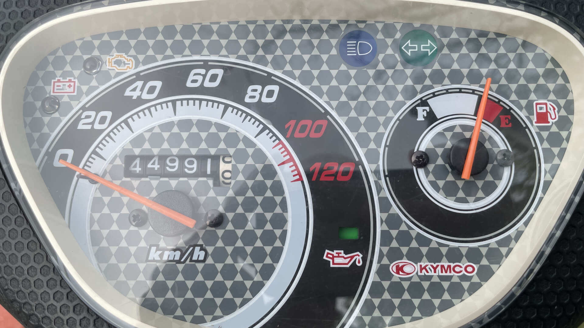 光陽 KYMCO GP 125 機車里程數