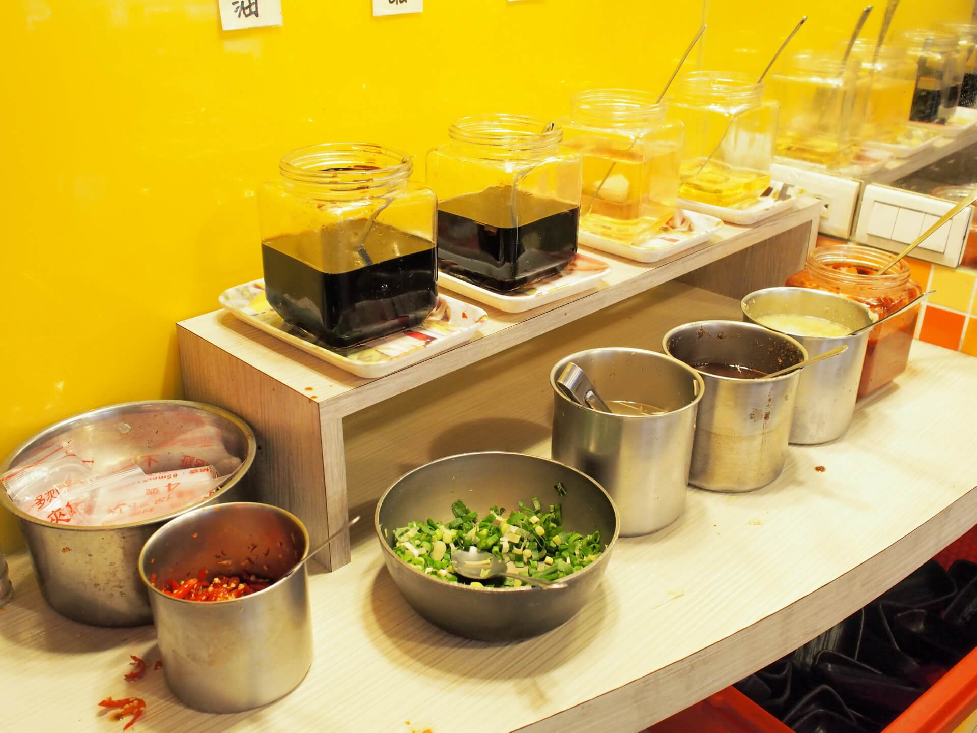 醬料區