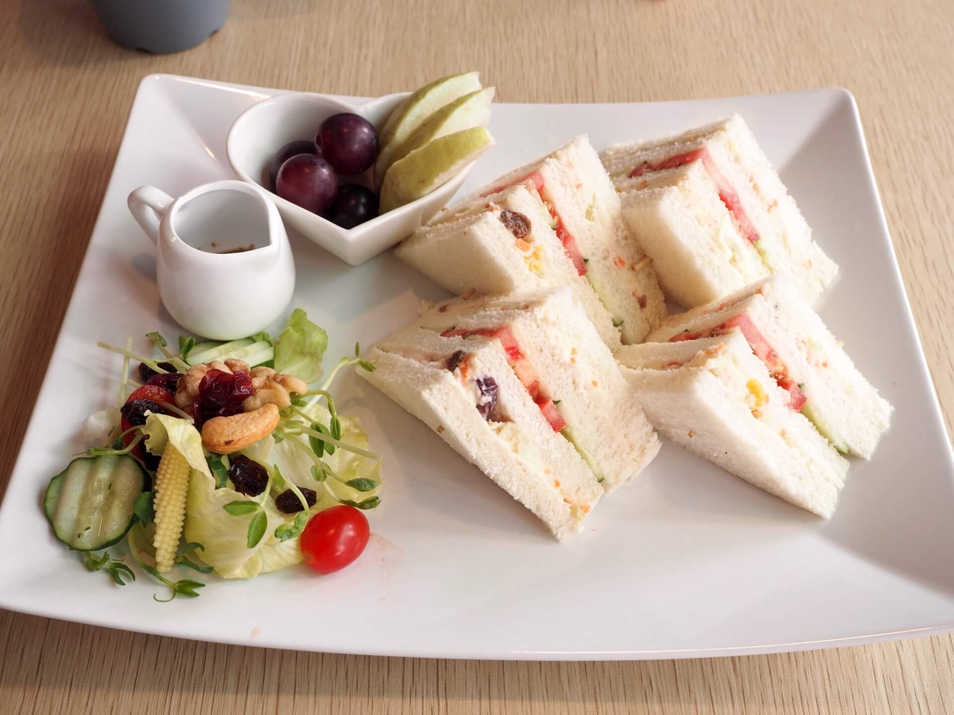 薯泥沙拉三明治套餐