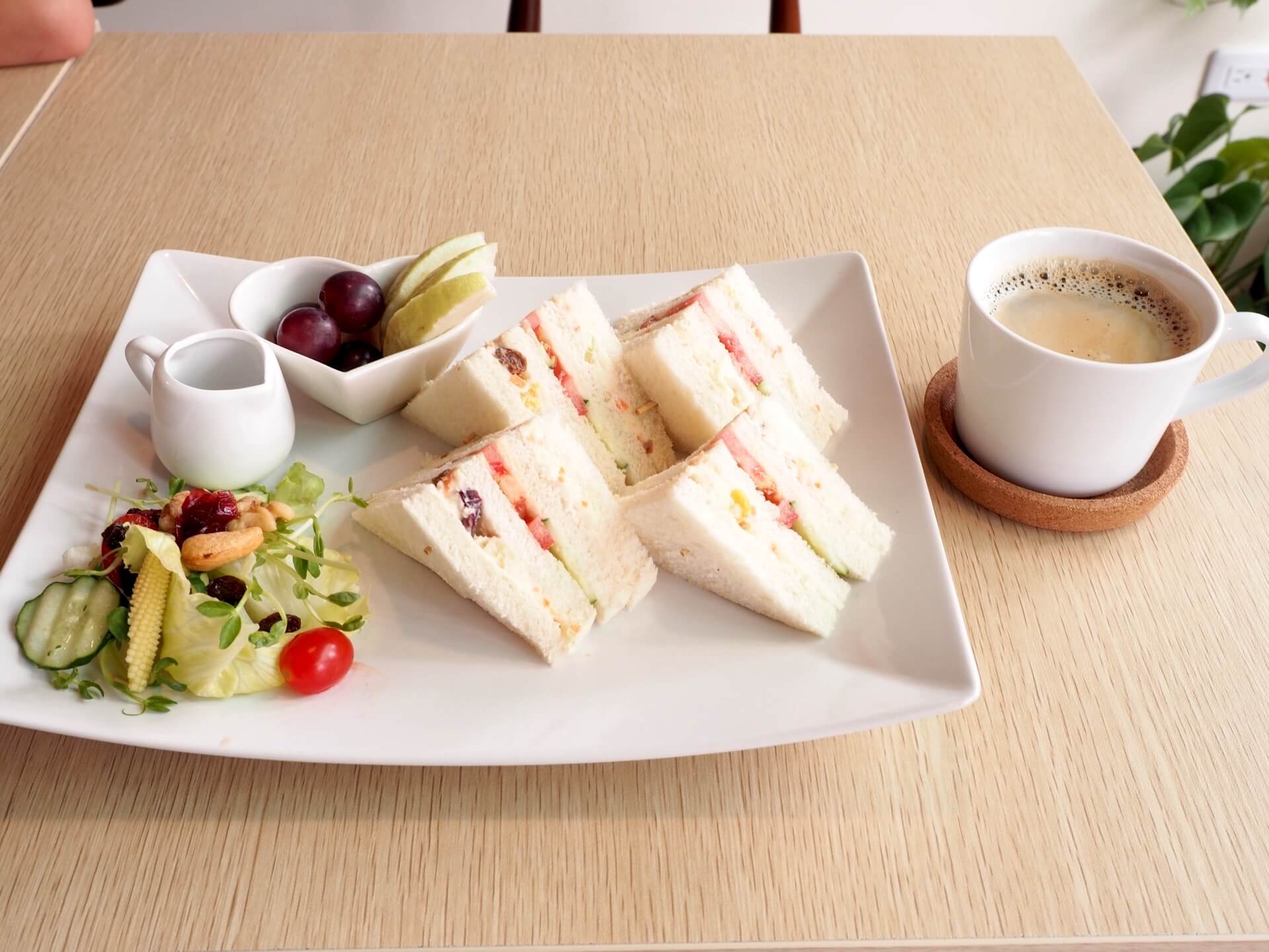 薯泥沙拉三明治套餐