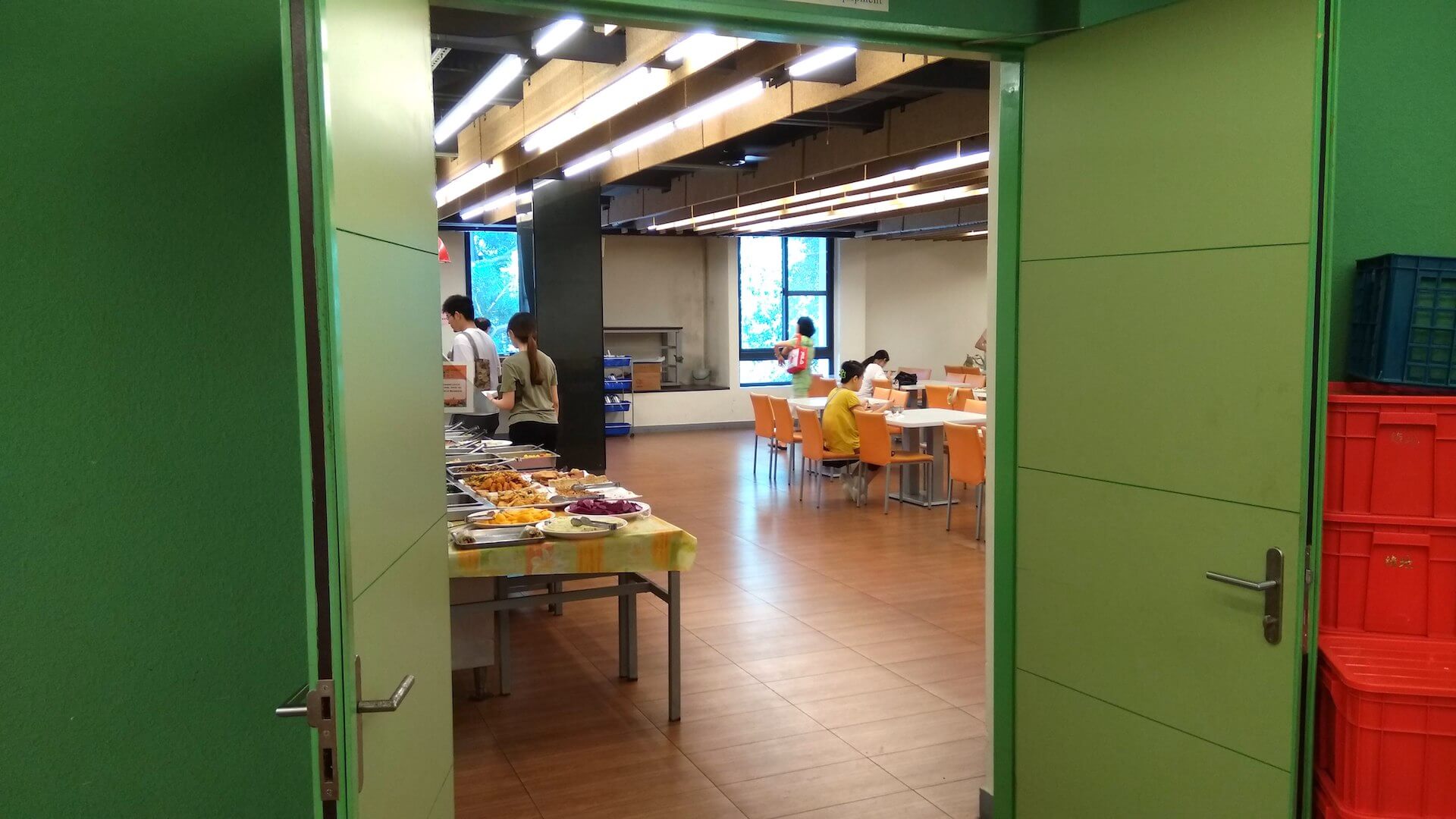 素食自助餐入口