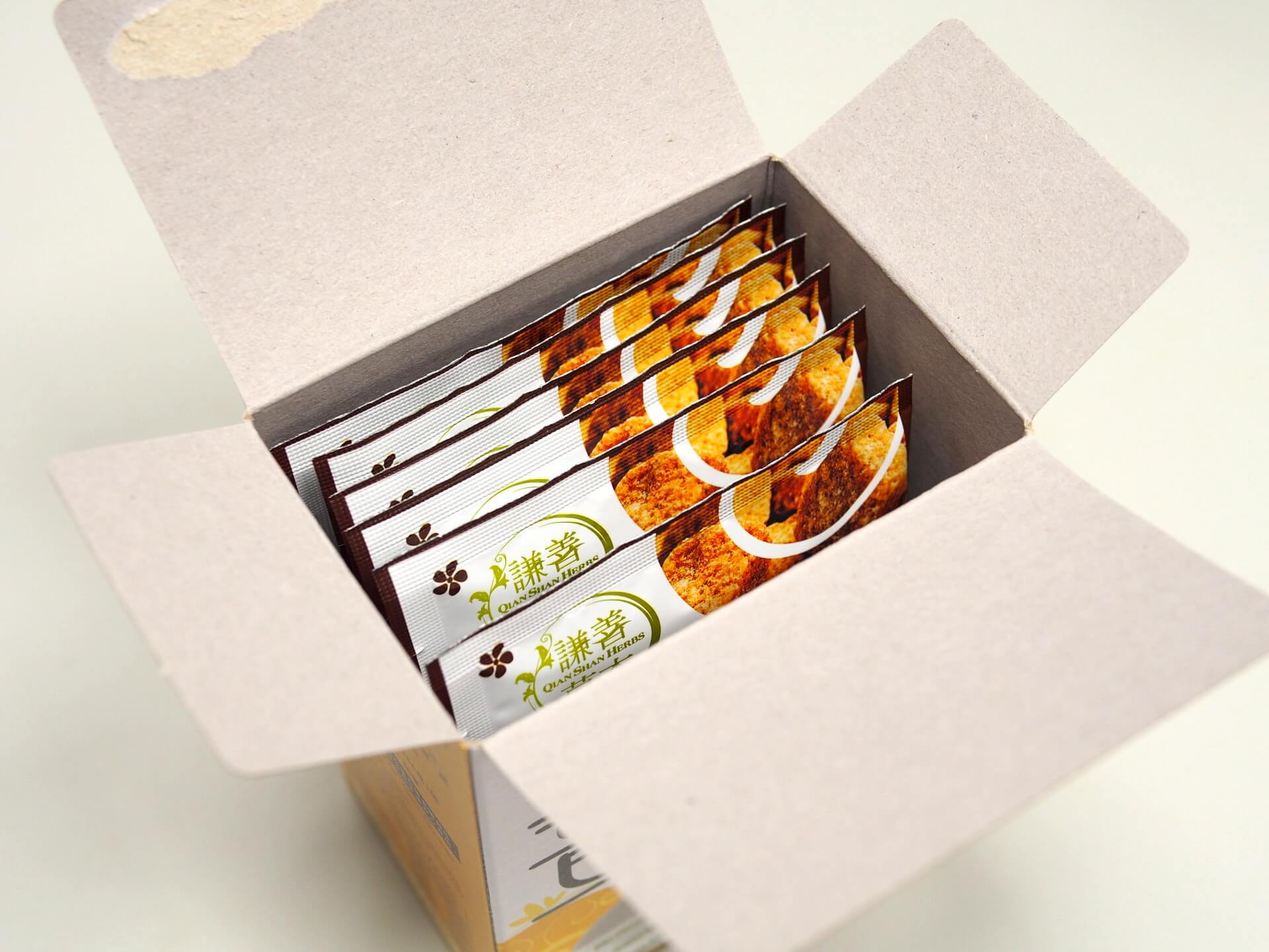 謙善草本有機黑糖老薑茶