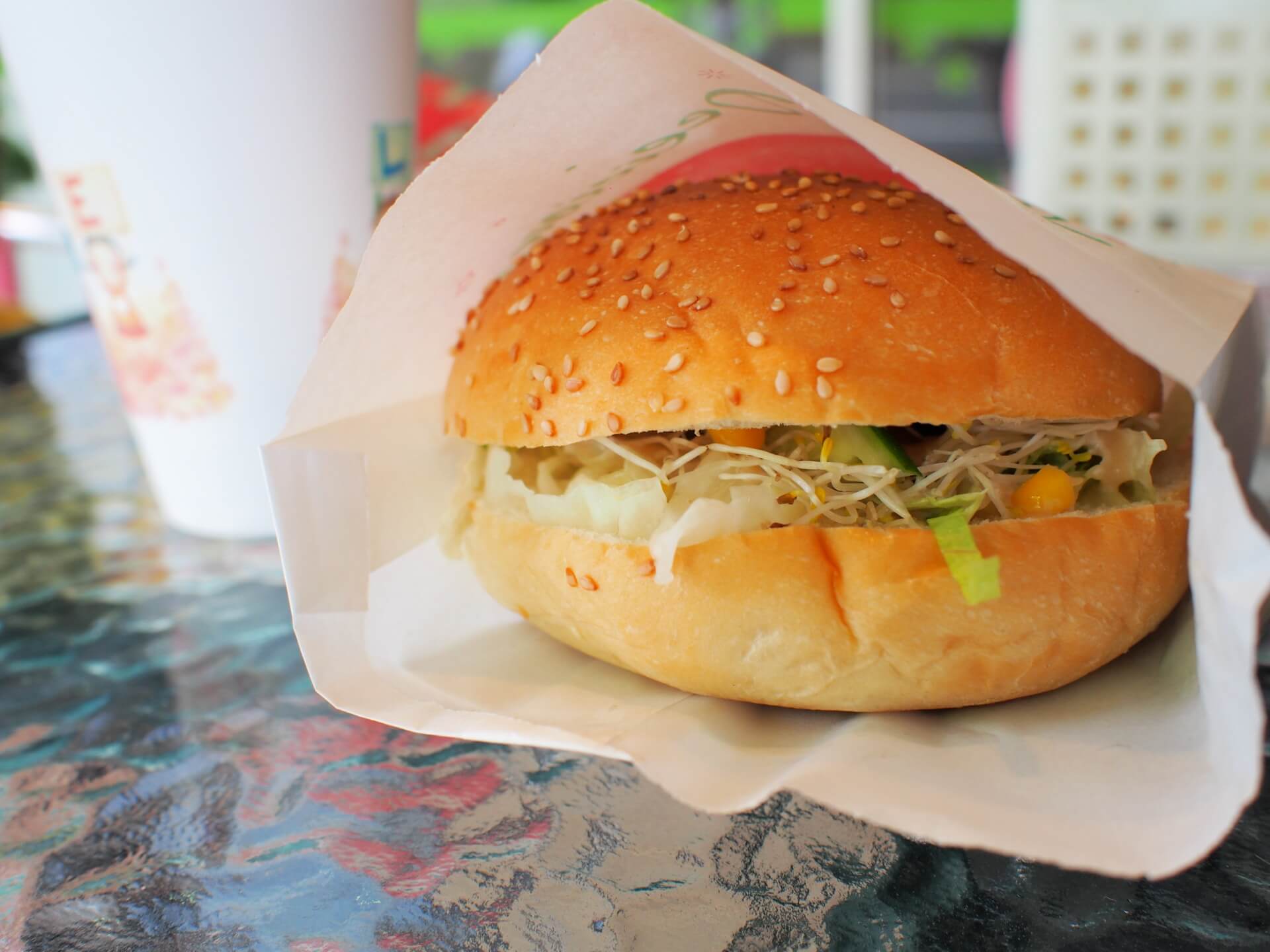 鮮蔬堡(不加蛋)