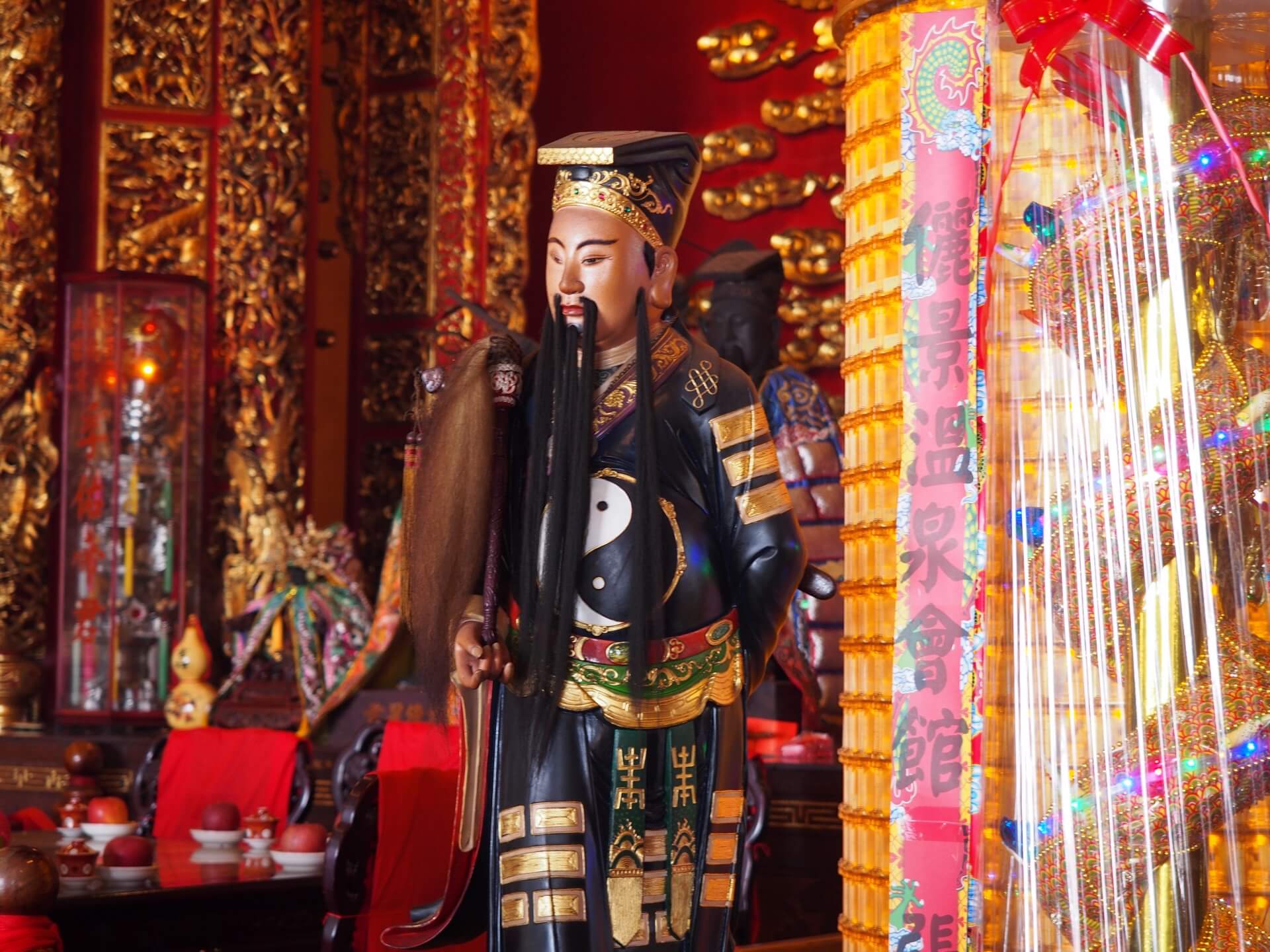 孚佑宮仙公廟孚佑帝君立像