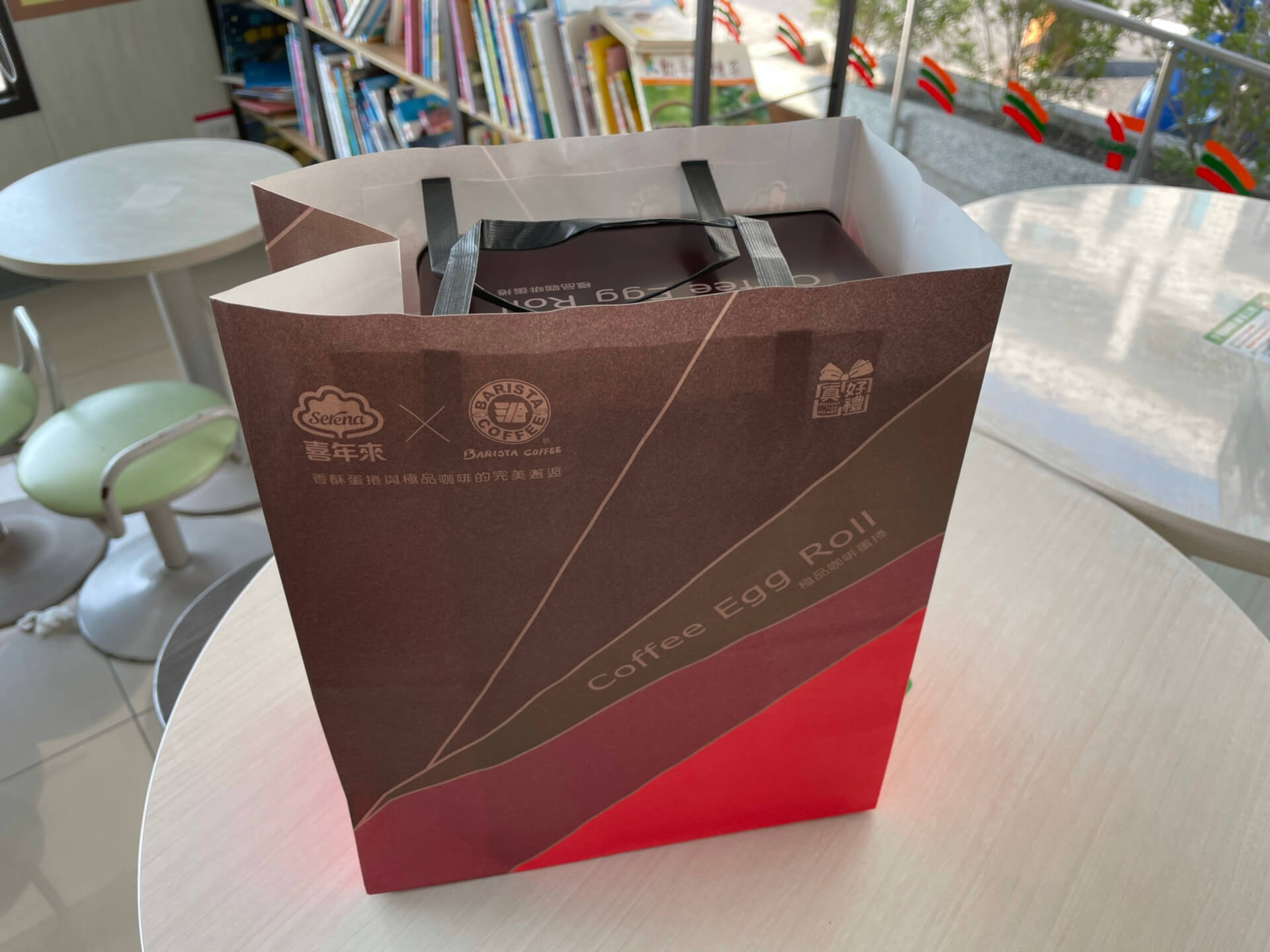 統一超商西雅圖咖啡蛋捲禮盒