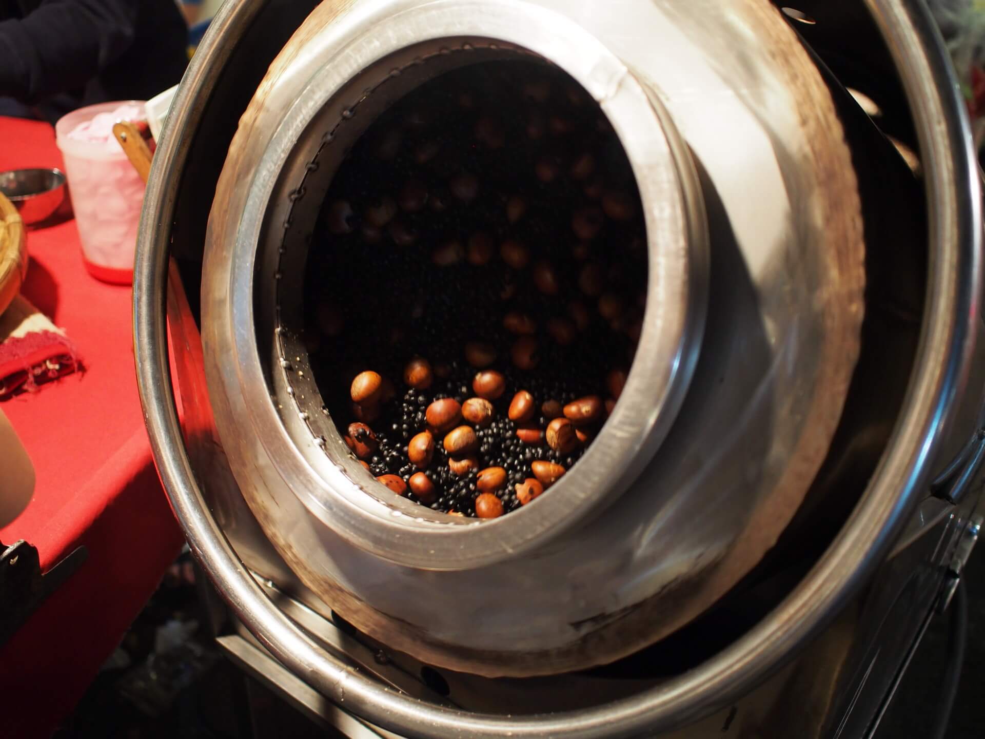 新營中華夜市天津糖炒栗子