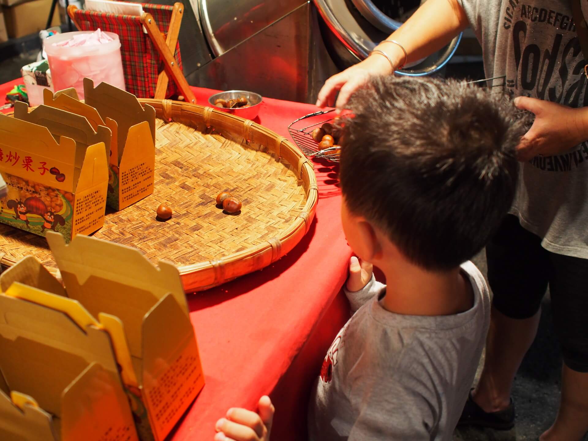 新營中華夜市天津糖炒栗子