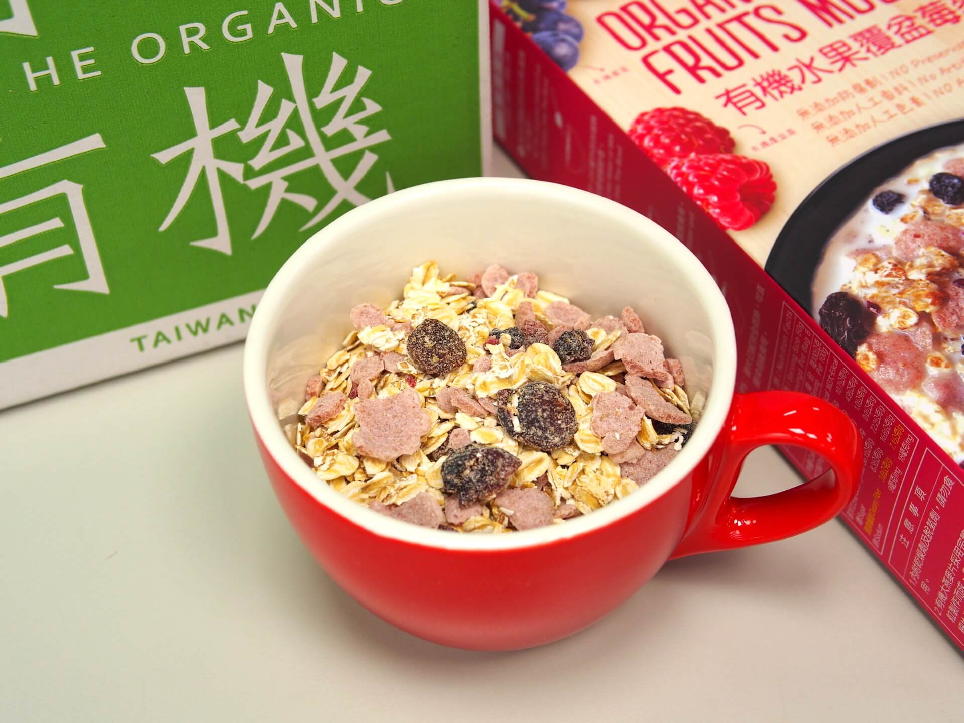 米森有機水果覆盆莓麥片