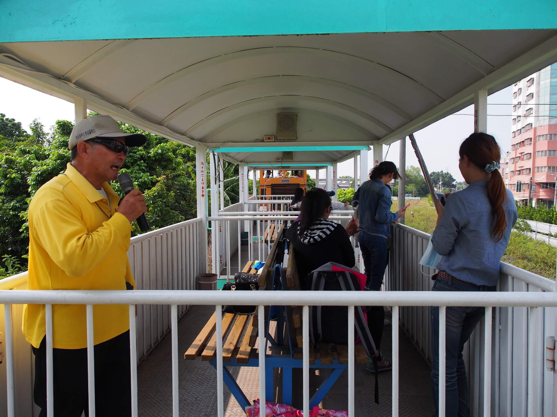 新營五分車解說員