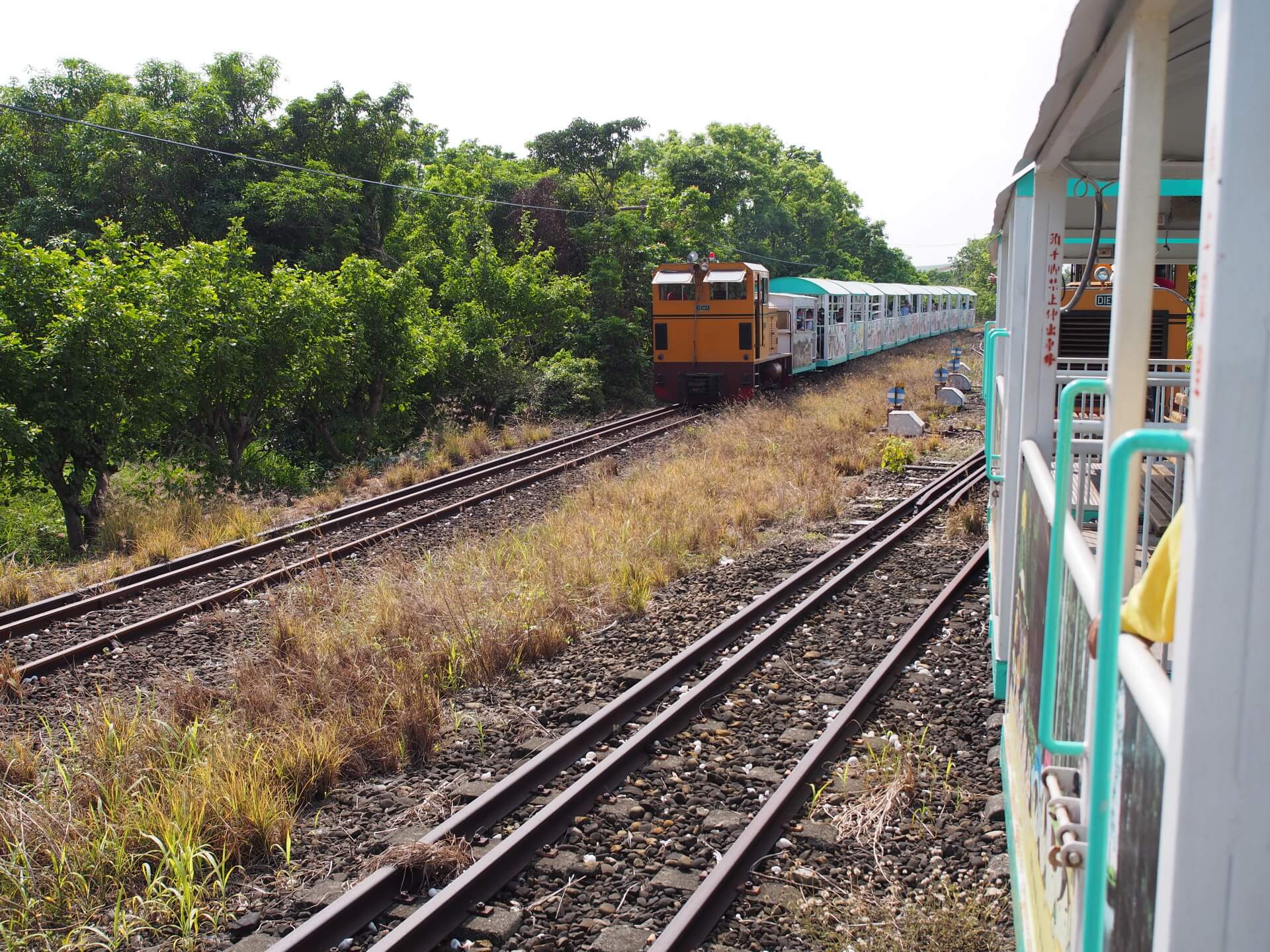 新營五分車會車