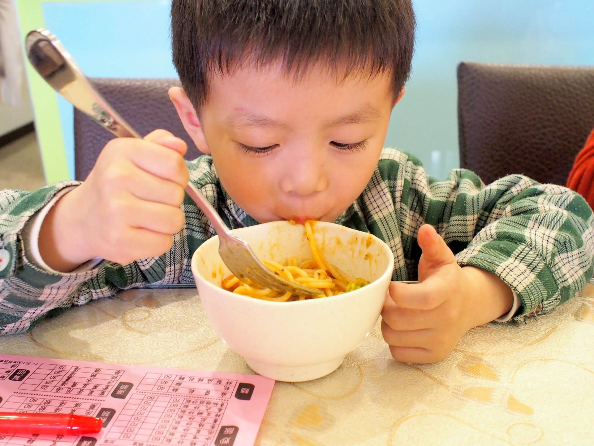 阿玄吃義大利麵