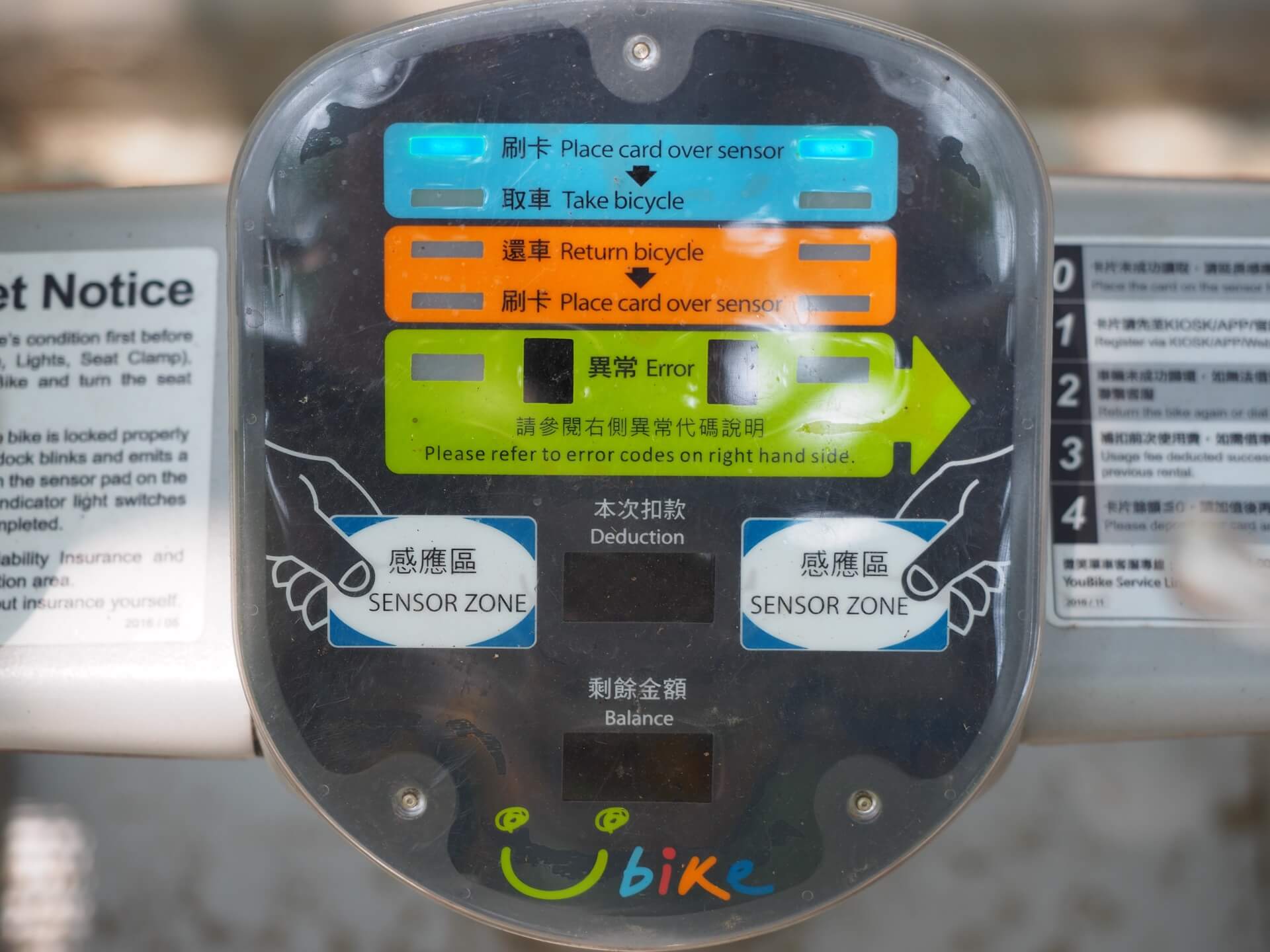 停車柱控制器面板