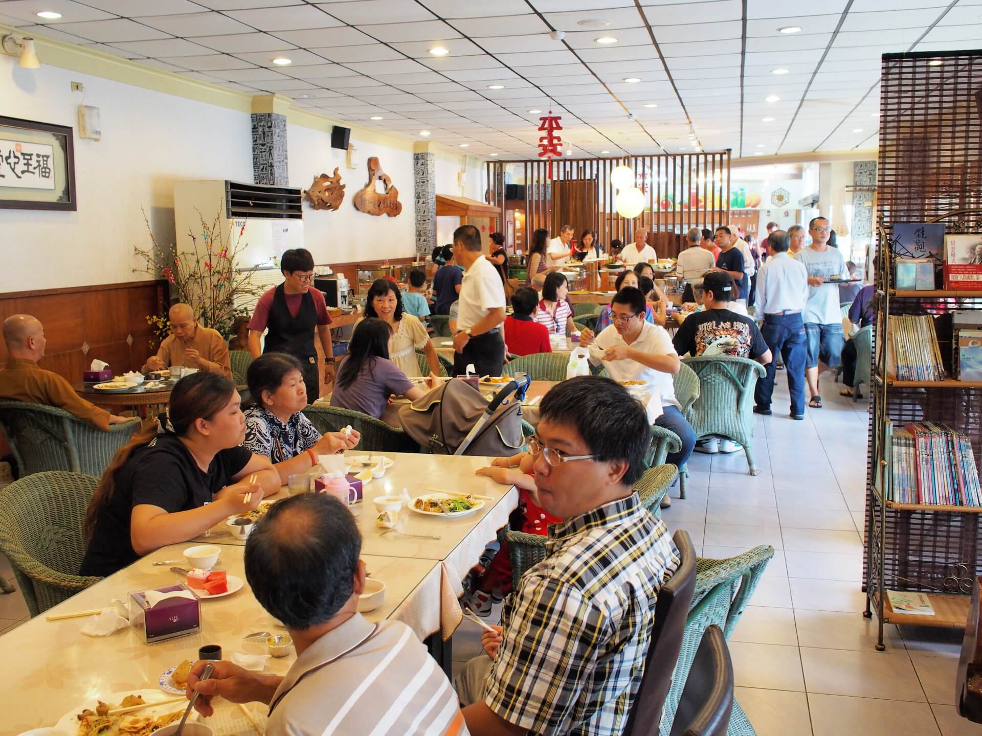 用餐時間實際景象